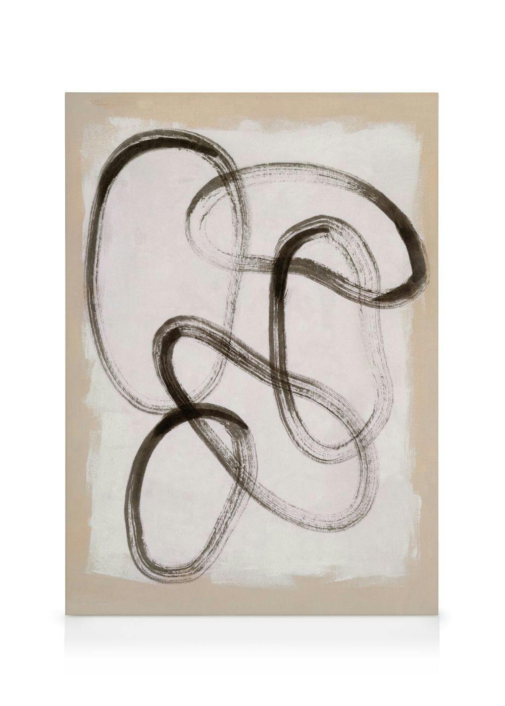 Canvastavlor Infinate Brush Strokes Canvastavla (70x100 cm - Ekram)