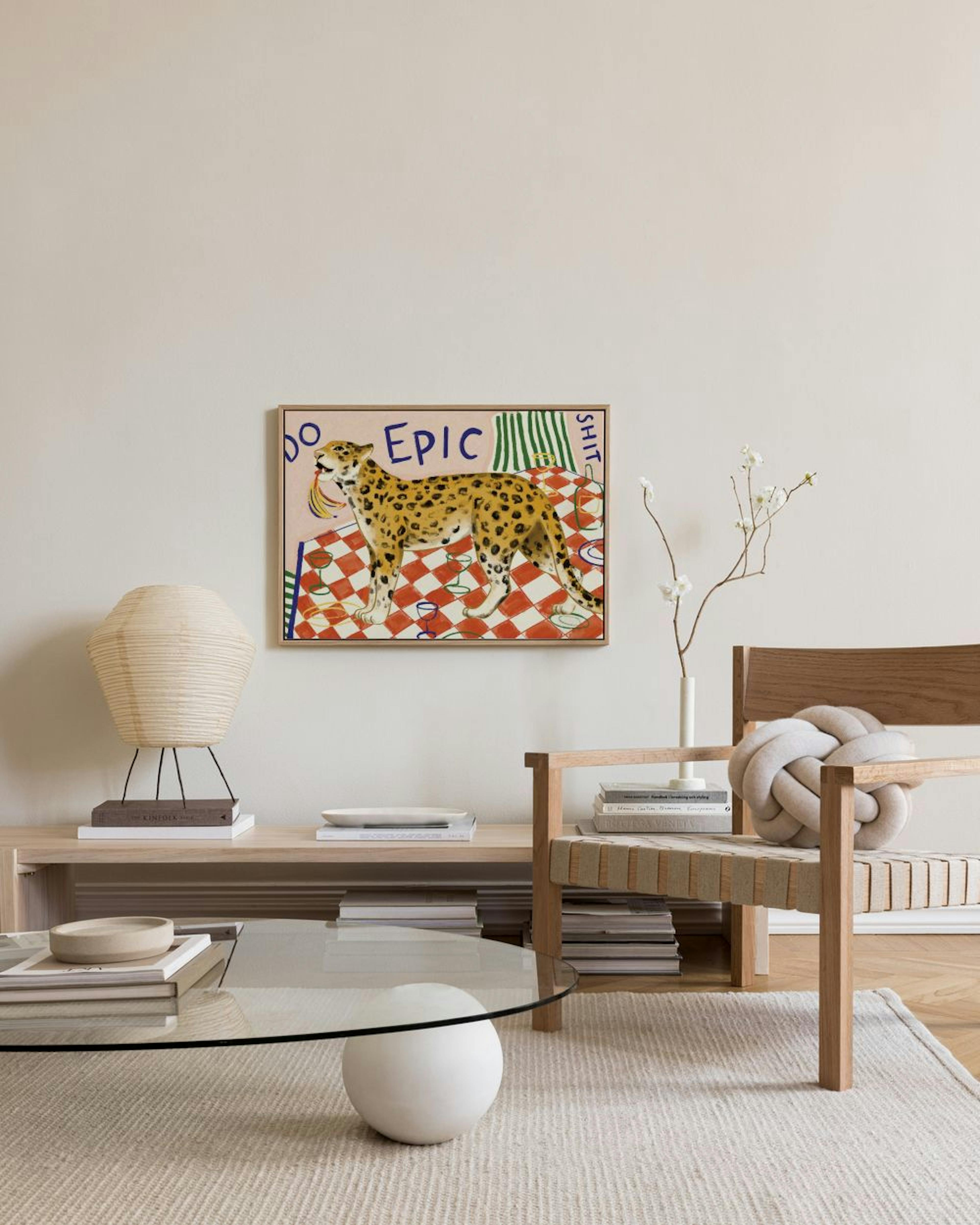 Ain’t No House Cat Canvas print