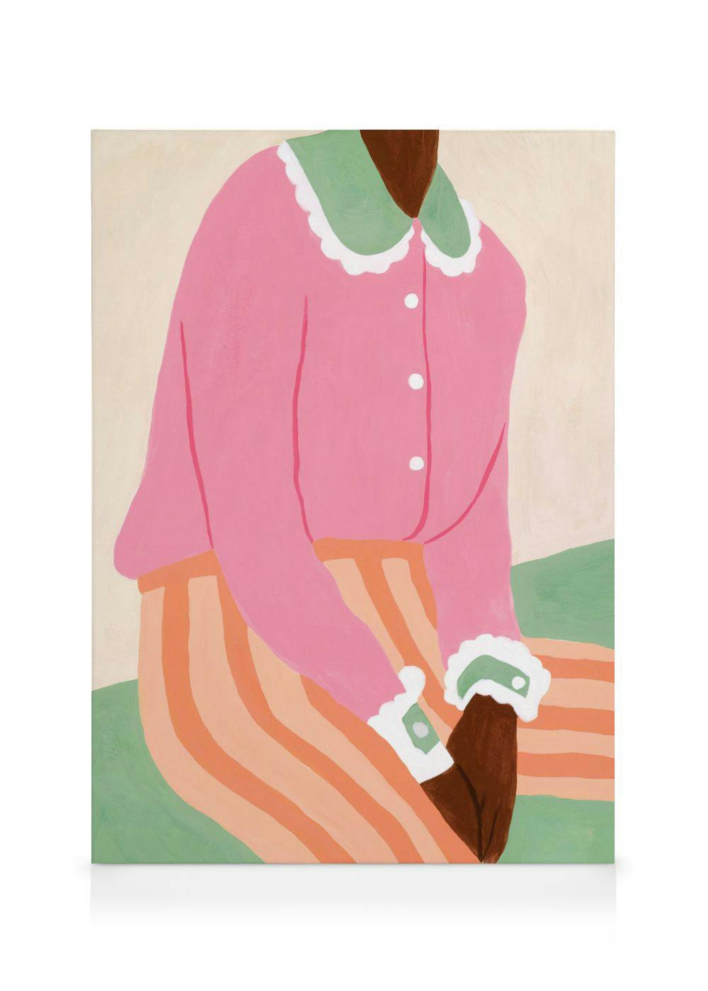 Canvas Schilderijen Fashionista Canvas (50x70 cm)