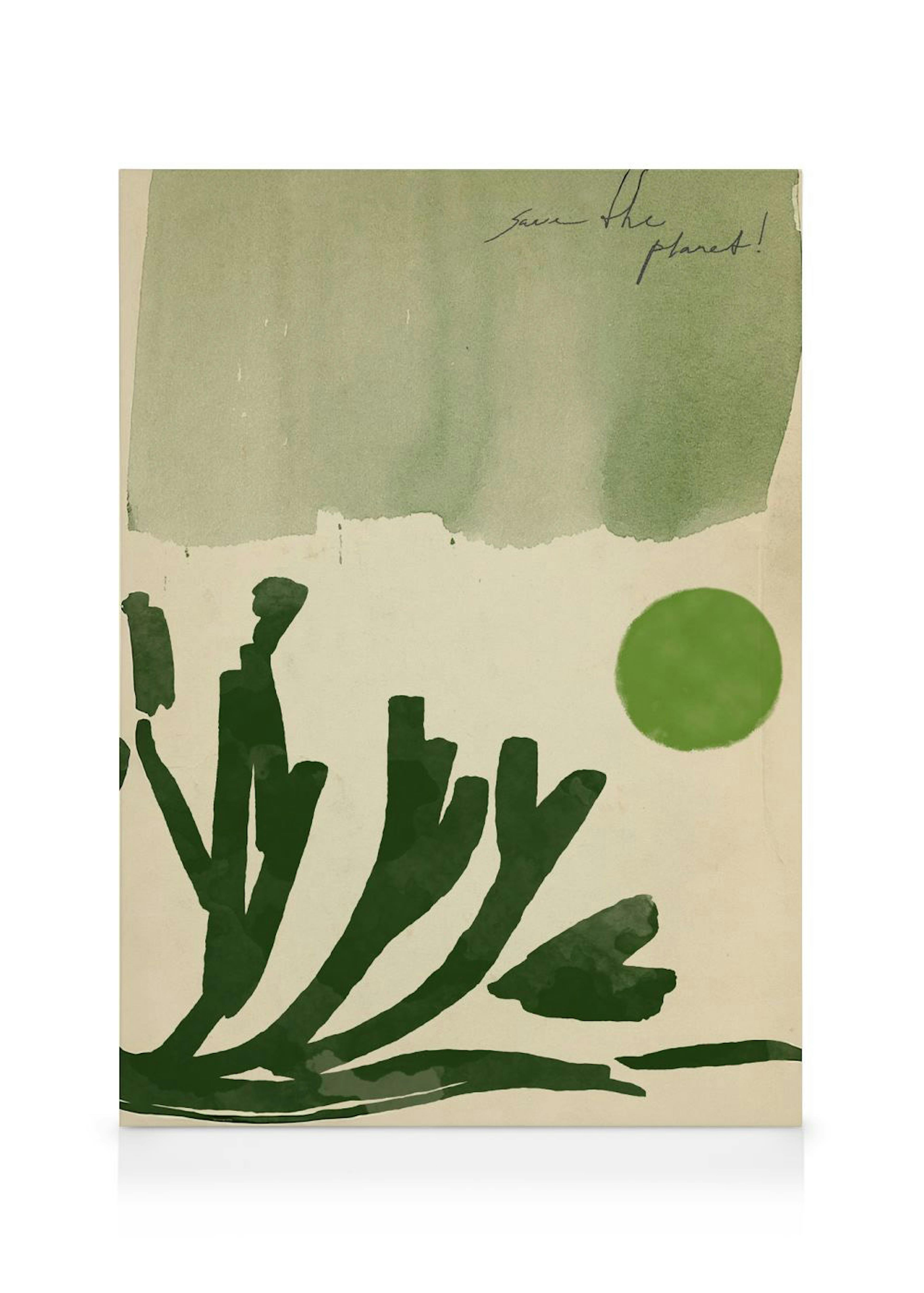 Sylvia Takken - Go Green Leinwandbild 0
