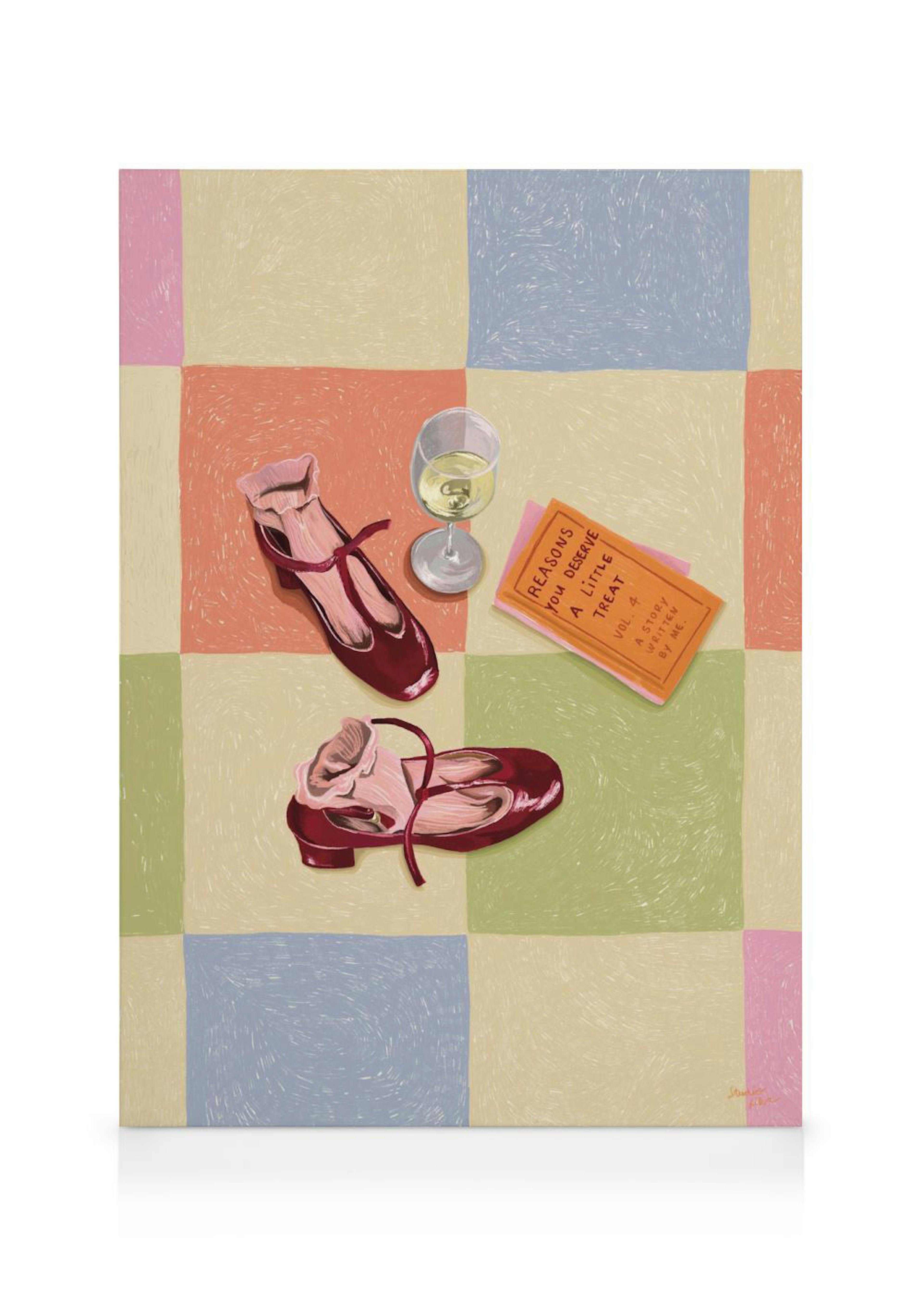 Loïs Langenberg - You deserve a little treat Tela 0
