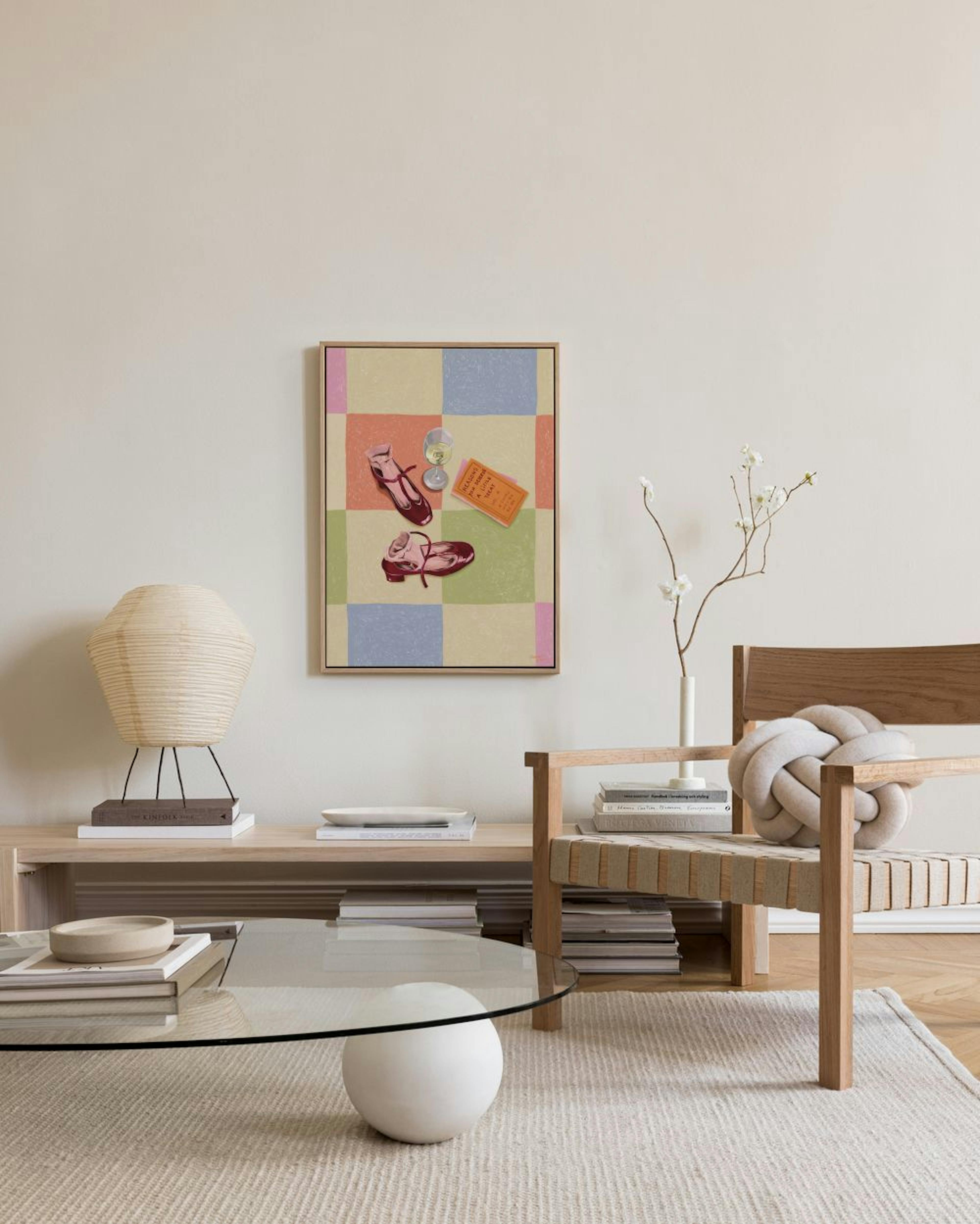 Loïs Langenberg - You deserve a little treat Toile