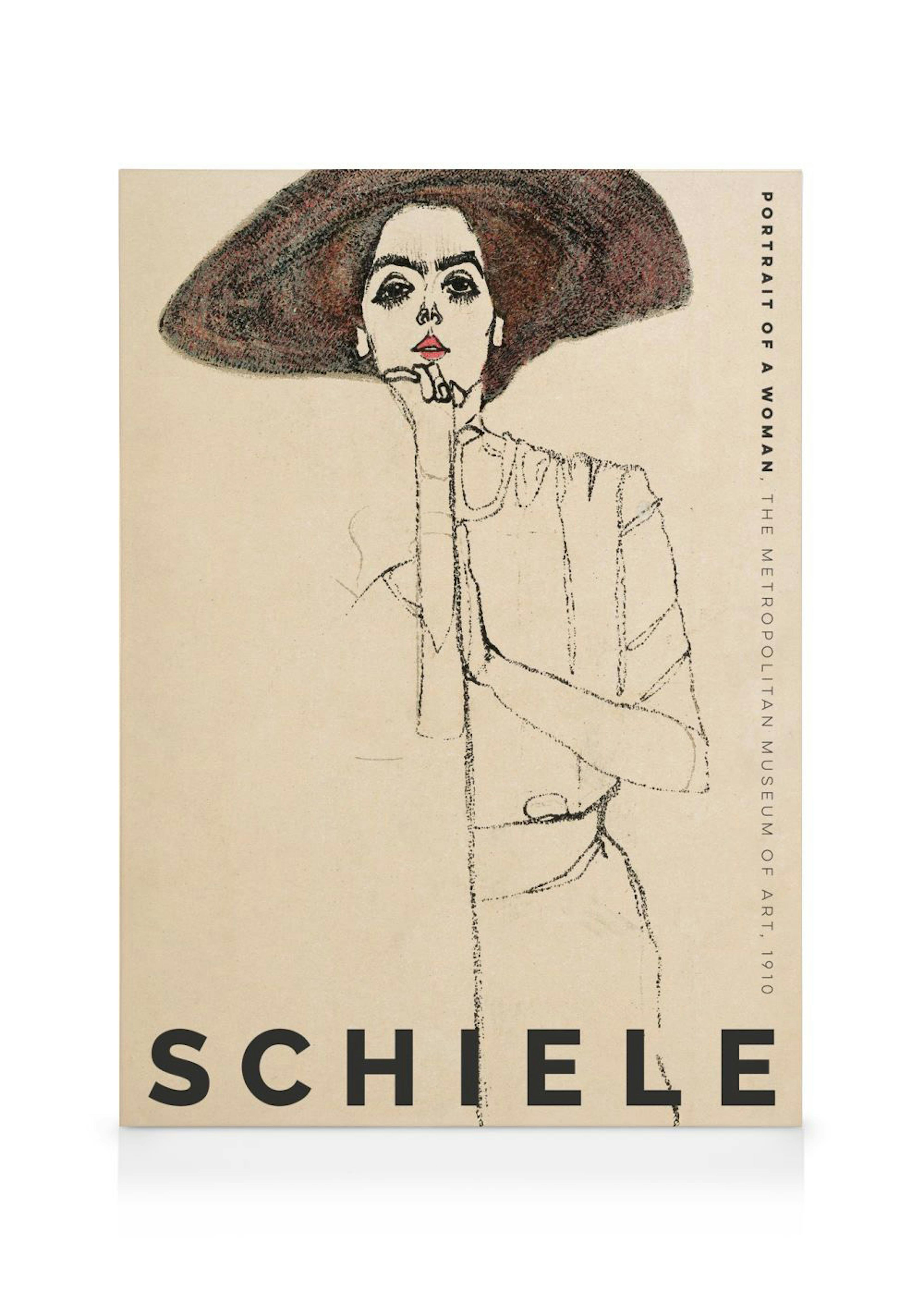 Egon Schiele - Portrait of a Woman Toile 0