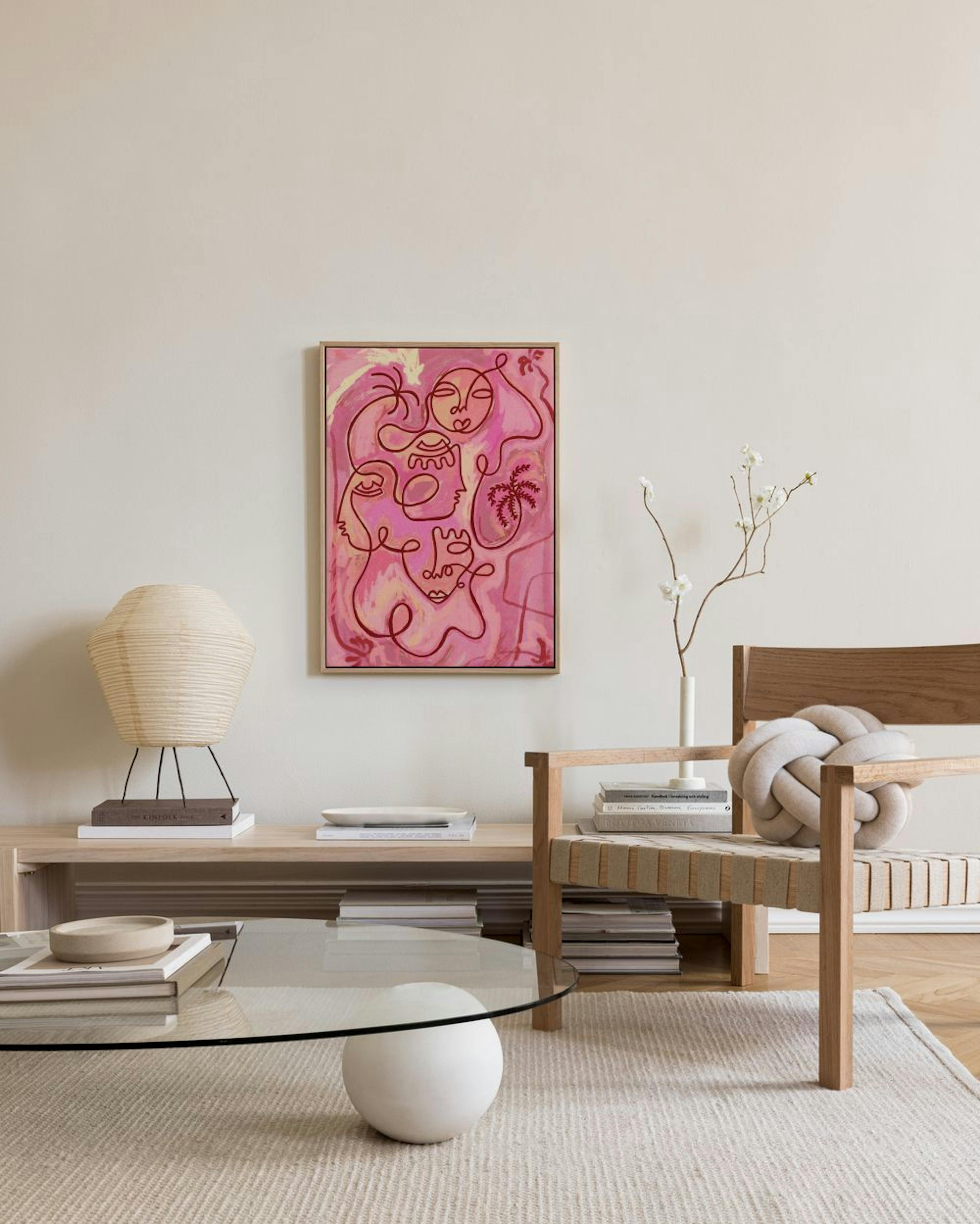 Shatha Al Dafai - Escape to Peace Toile
