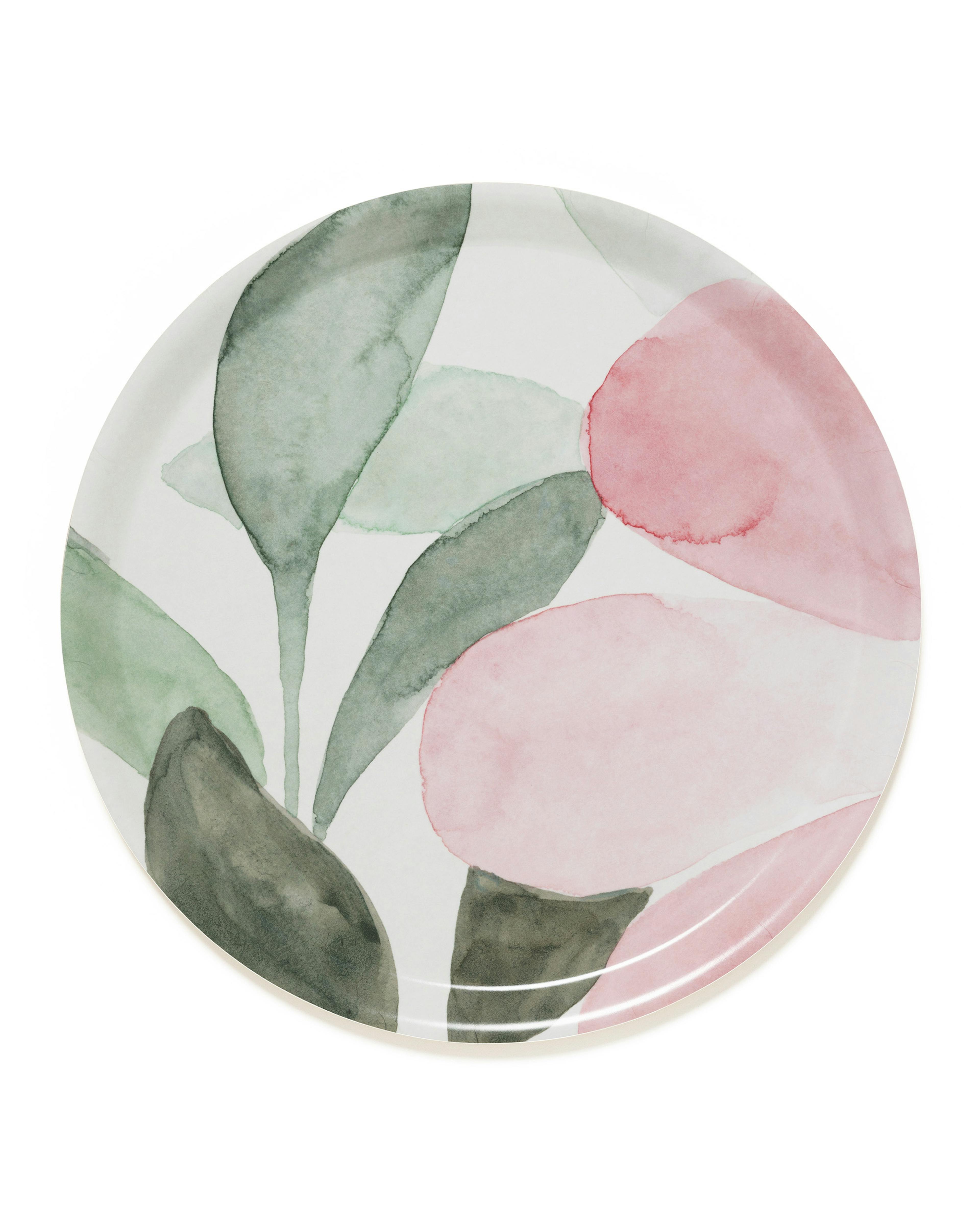Pink Floral Tabuleiro