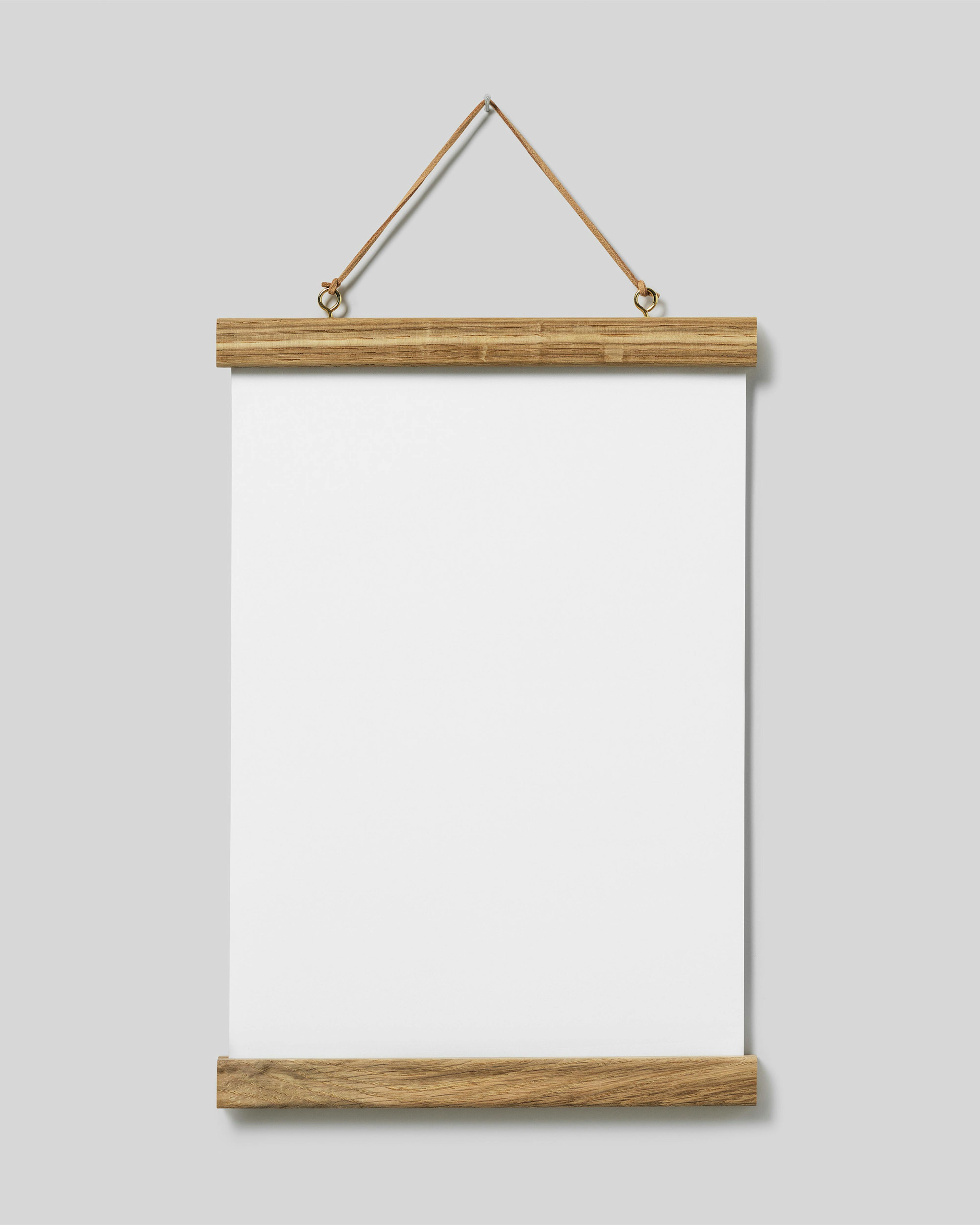 Poster hanger oak 0