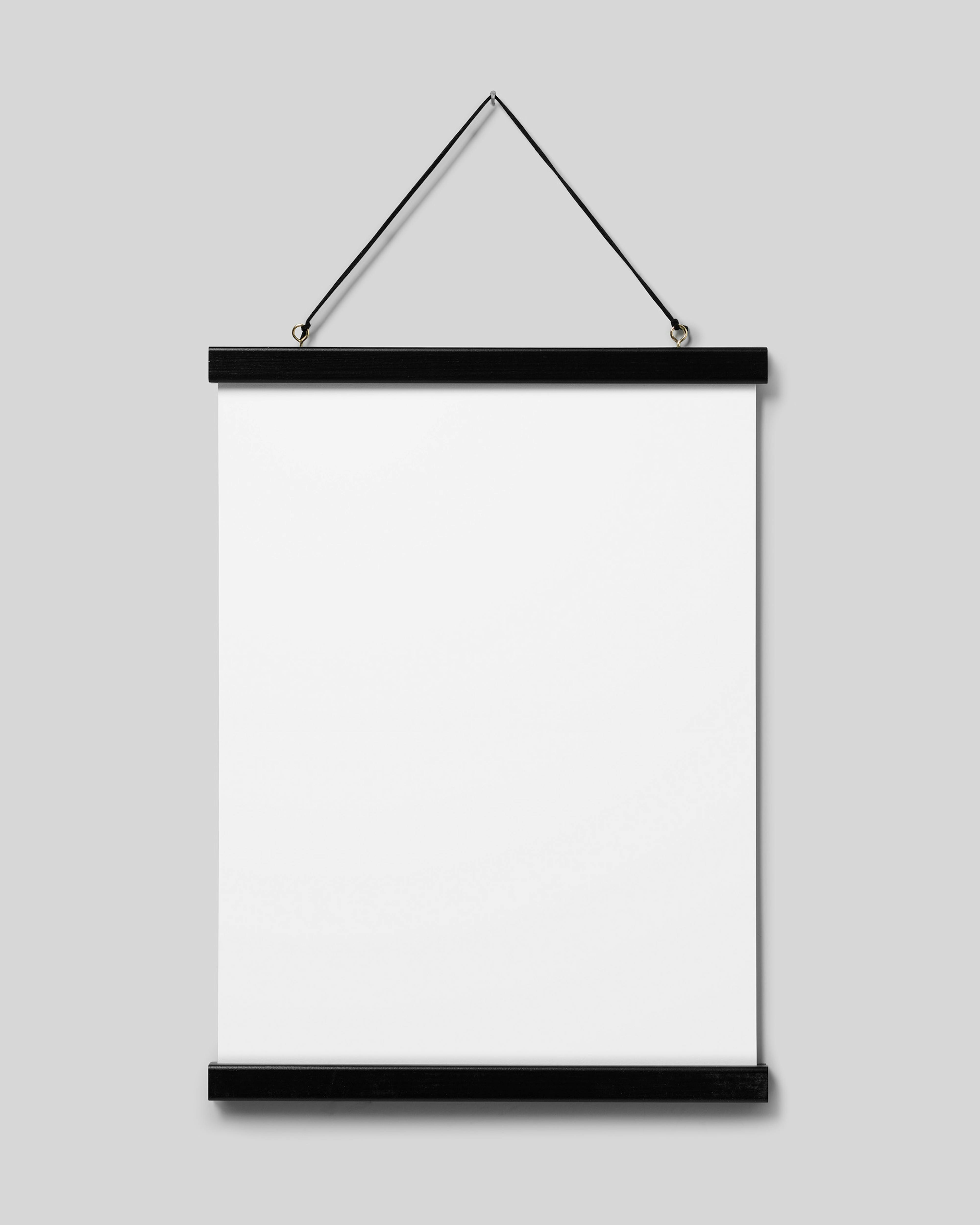 Poster hanger negro 0