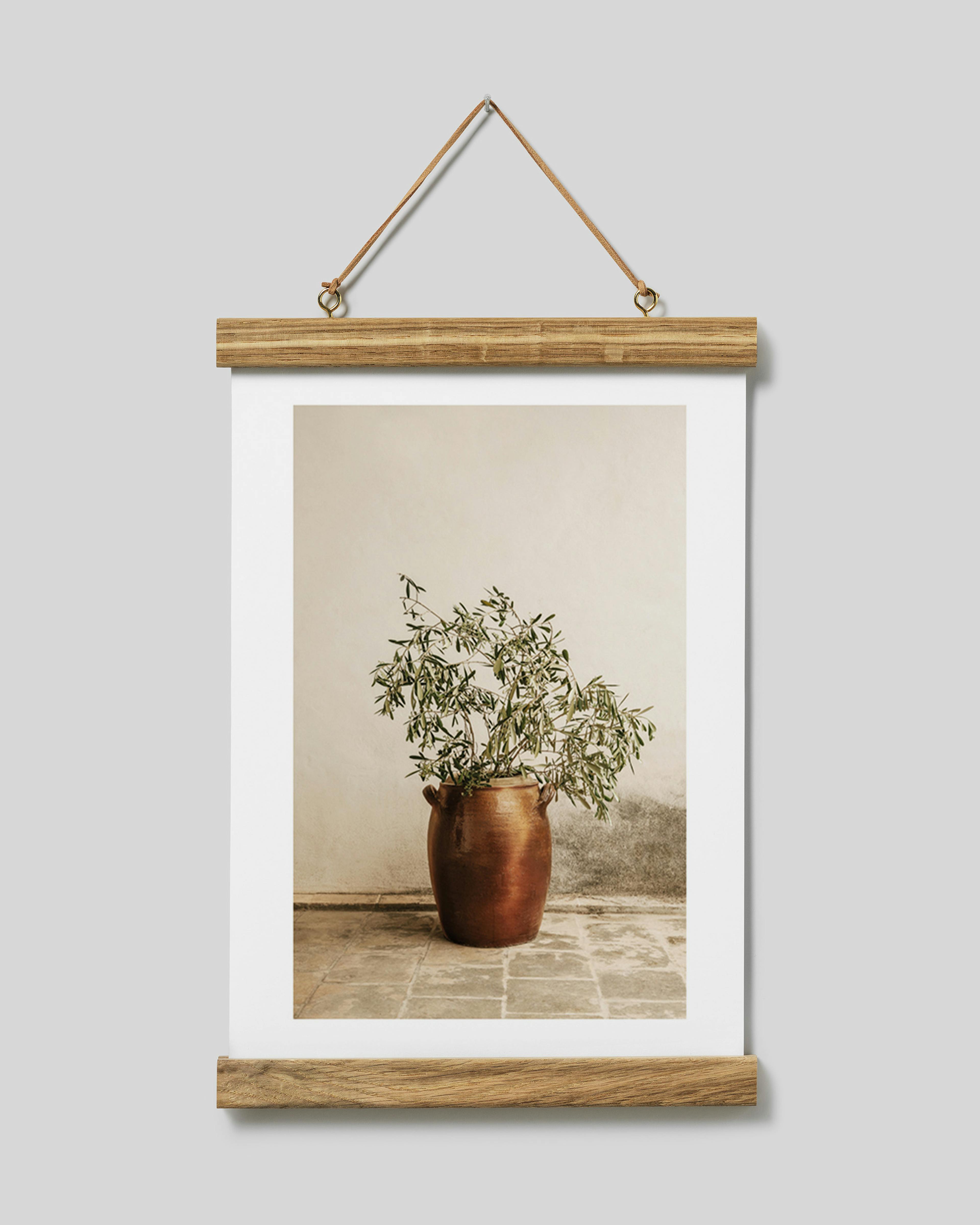 Plakat hanger eg 22 cm, magnetbeslag