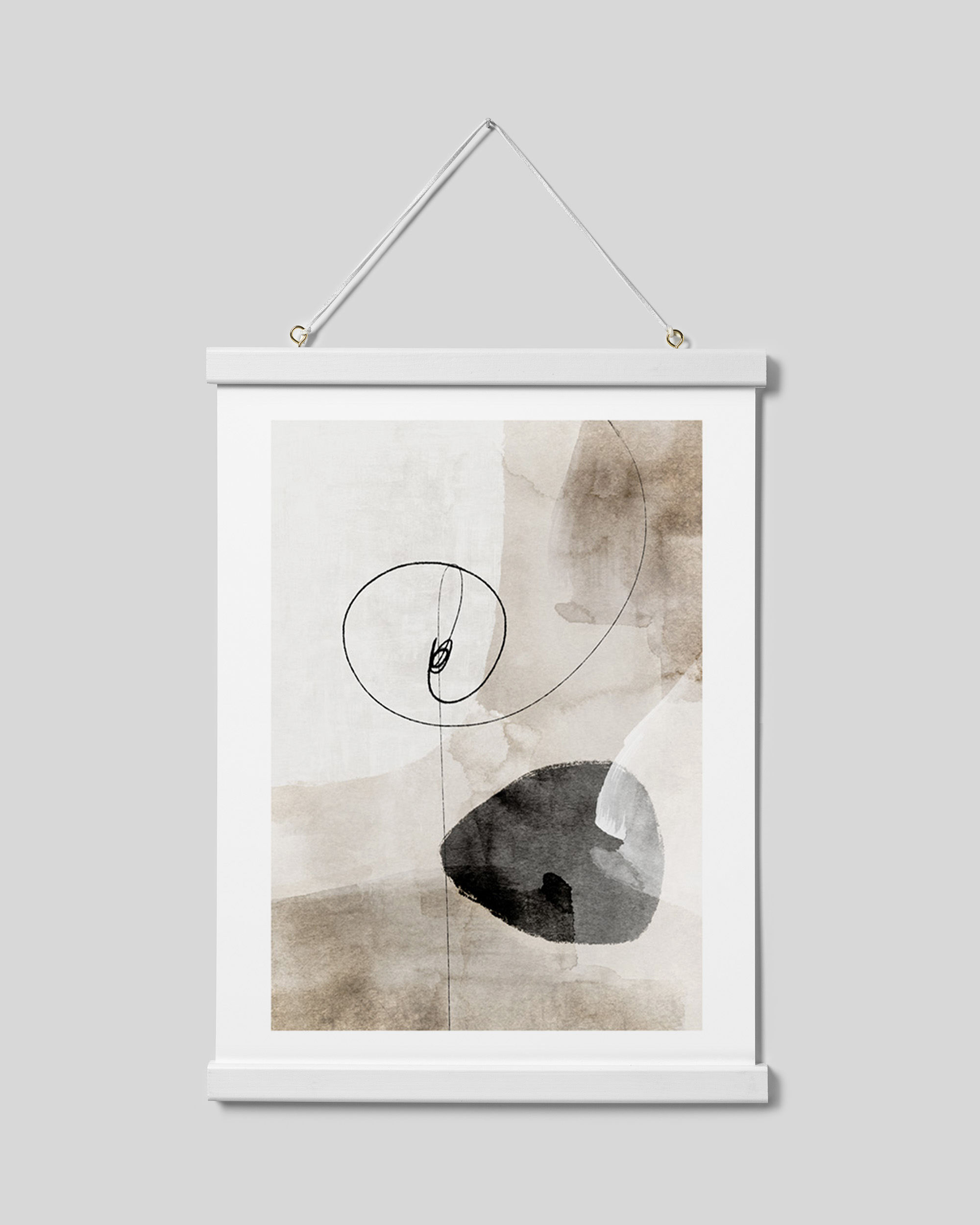 【入手困難】MOEBE POSTER HANGER (white) 67c56a14bd1f18c7d34525bb_74445