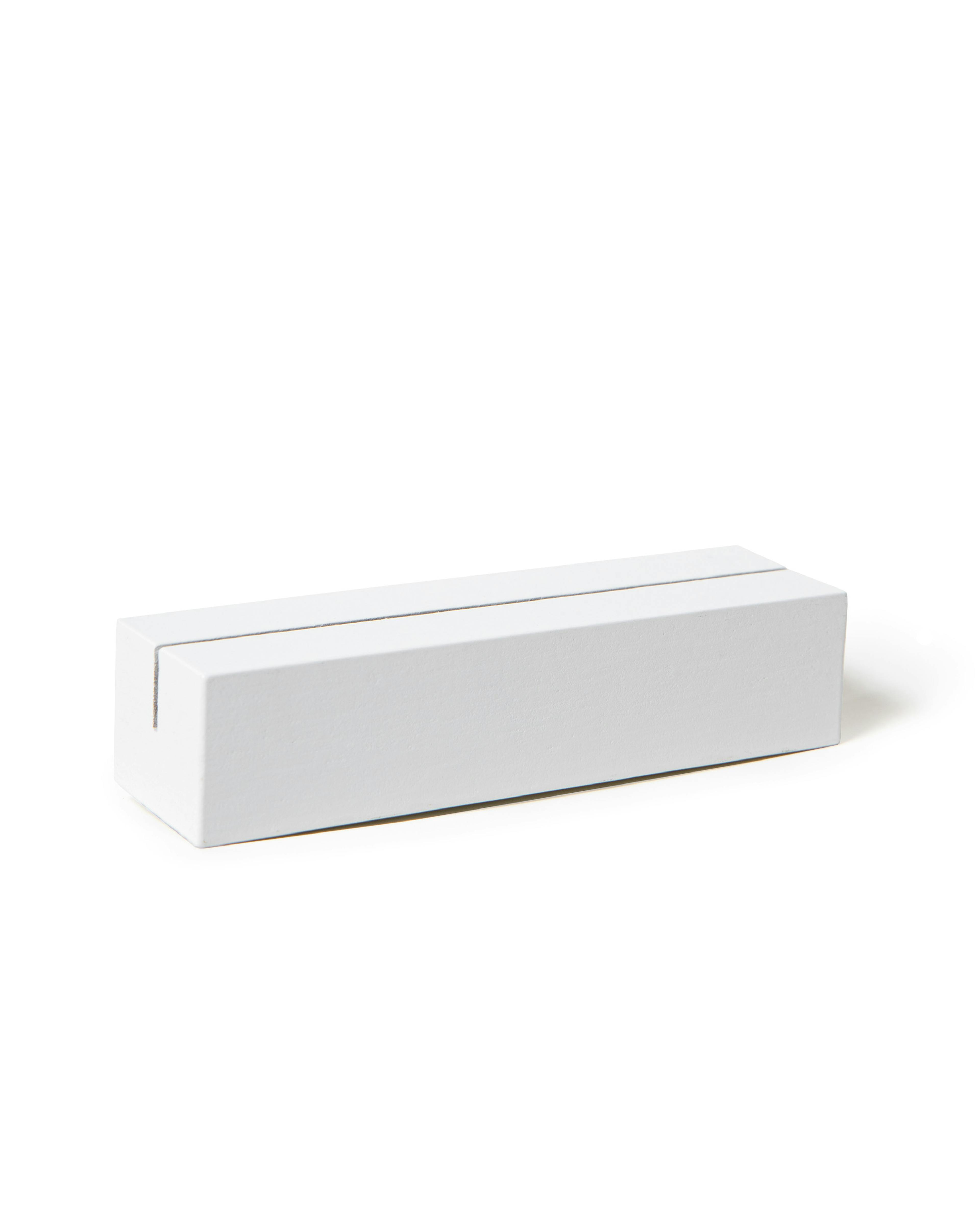 Poster Stand White Block