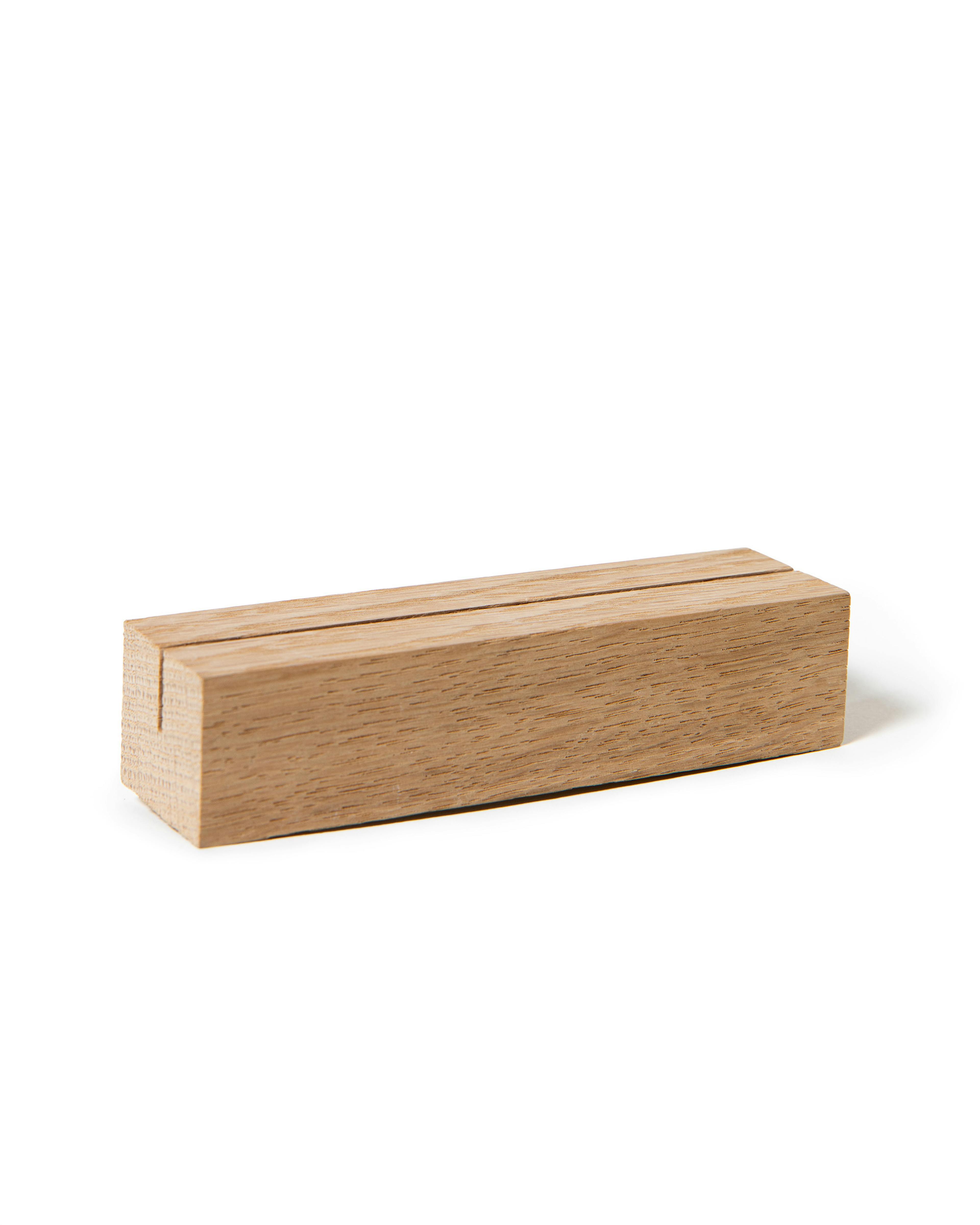 Poster Stand Oak Block