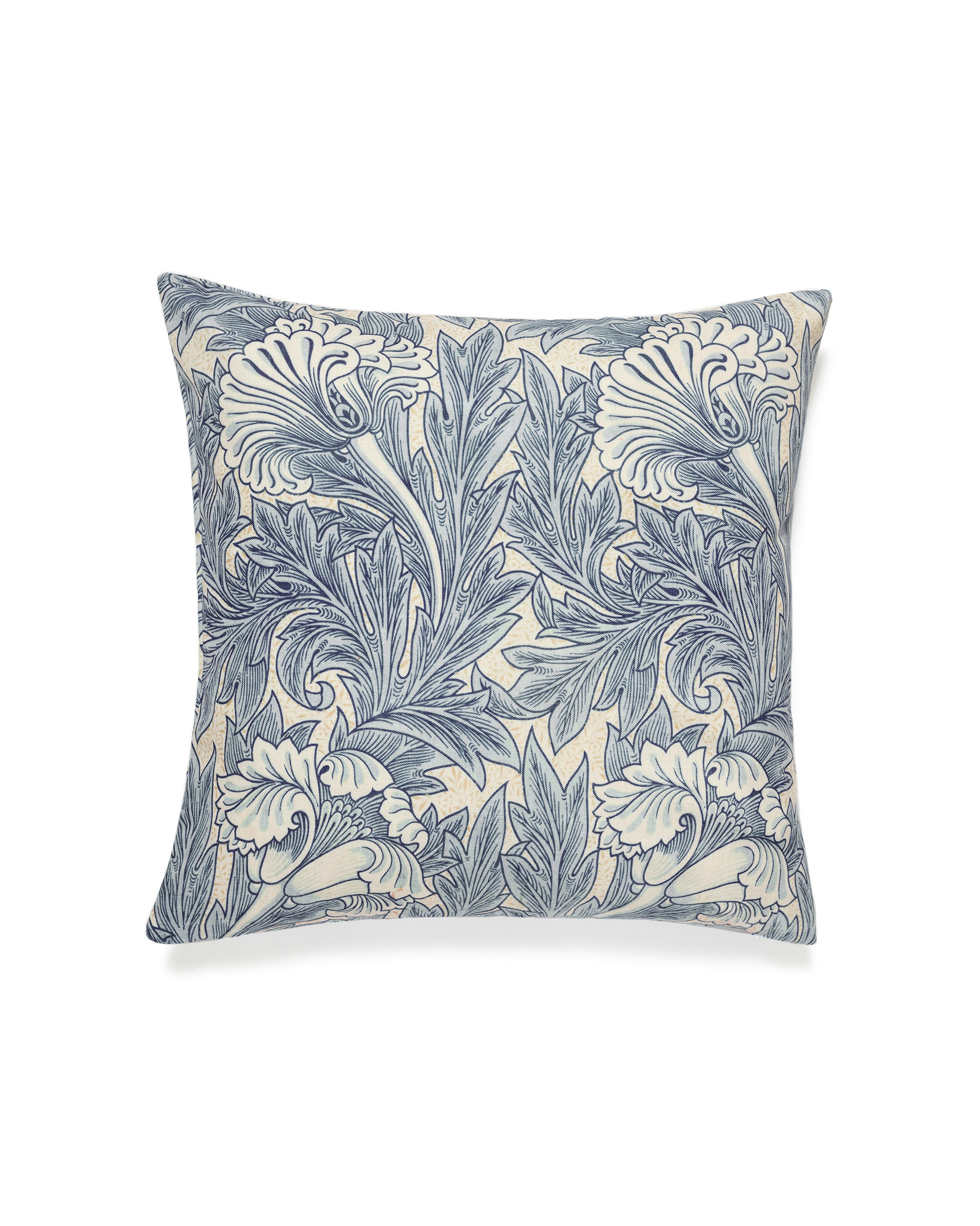 William Morris - Tulip Blue Housse de coussin 0