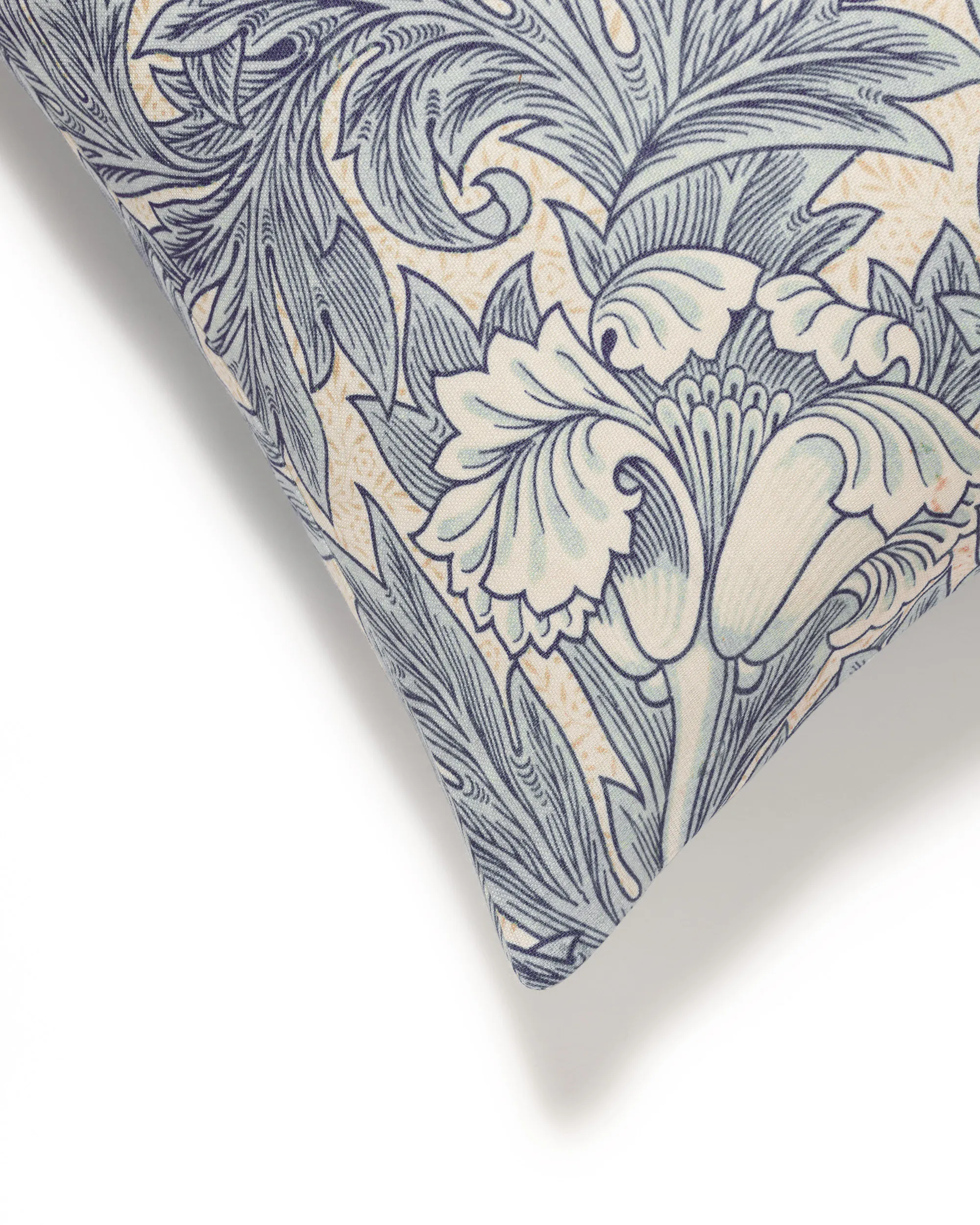 William Morris-kussensloop | Zachte imitatiesuèdestof | Artisjok bloemmotief | Saliegroen botanisch | Decoratief kussen - België William Morris-kussensloop | Zachte imitatiesuèdestof | Artisjok bloemmotief | Saliegroen botanisch | Decoratief kussen - België