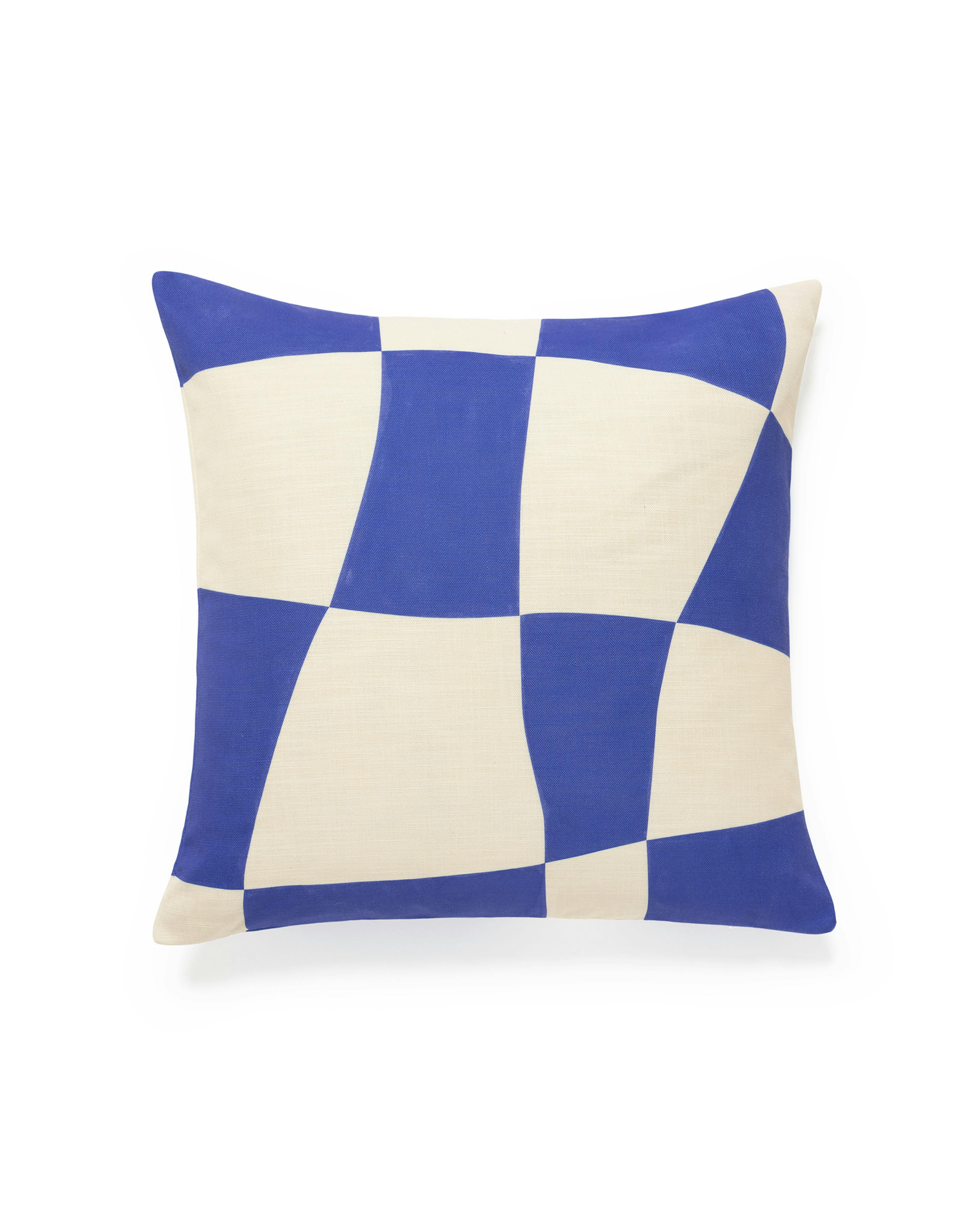 Irregular Blue Kissenbezug 0