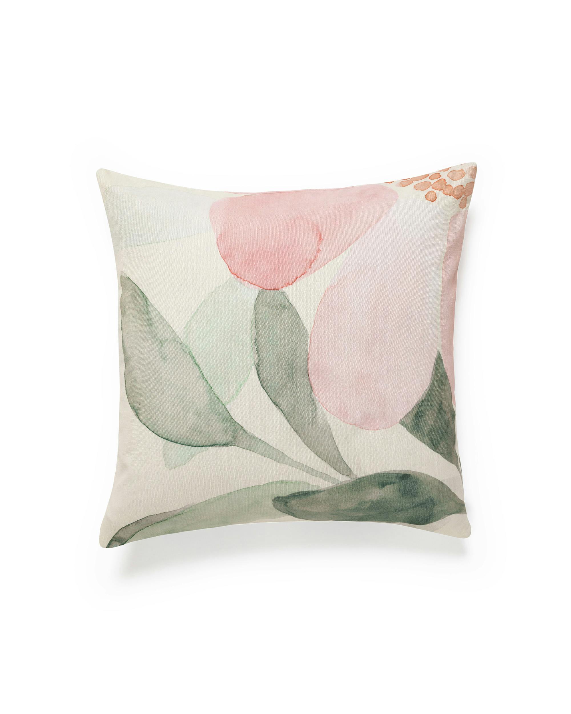 Pink Floral Housse de coussin (60 x 60 cm)  Coussins et housses de coussin
