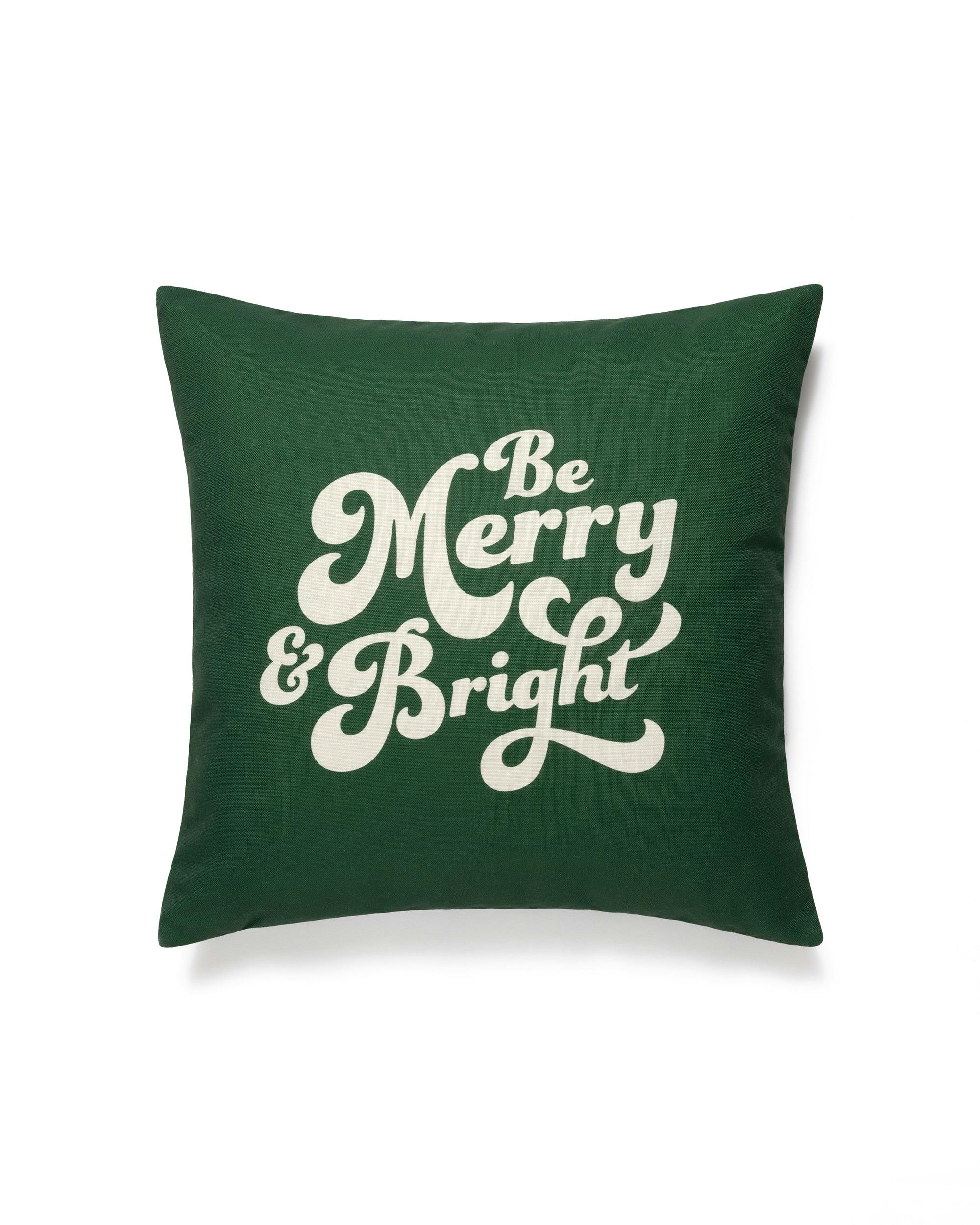 Be Merry and Bright Kussensloop (50 x 50 cm met vulling) - Kussens en Kussenhoezen