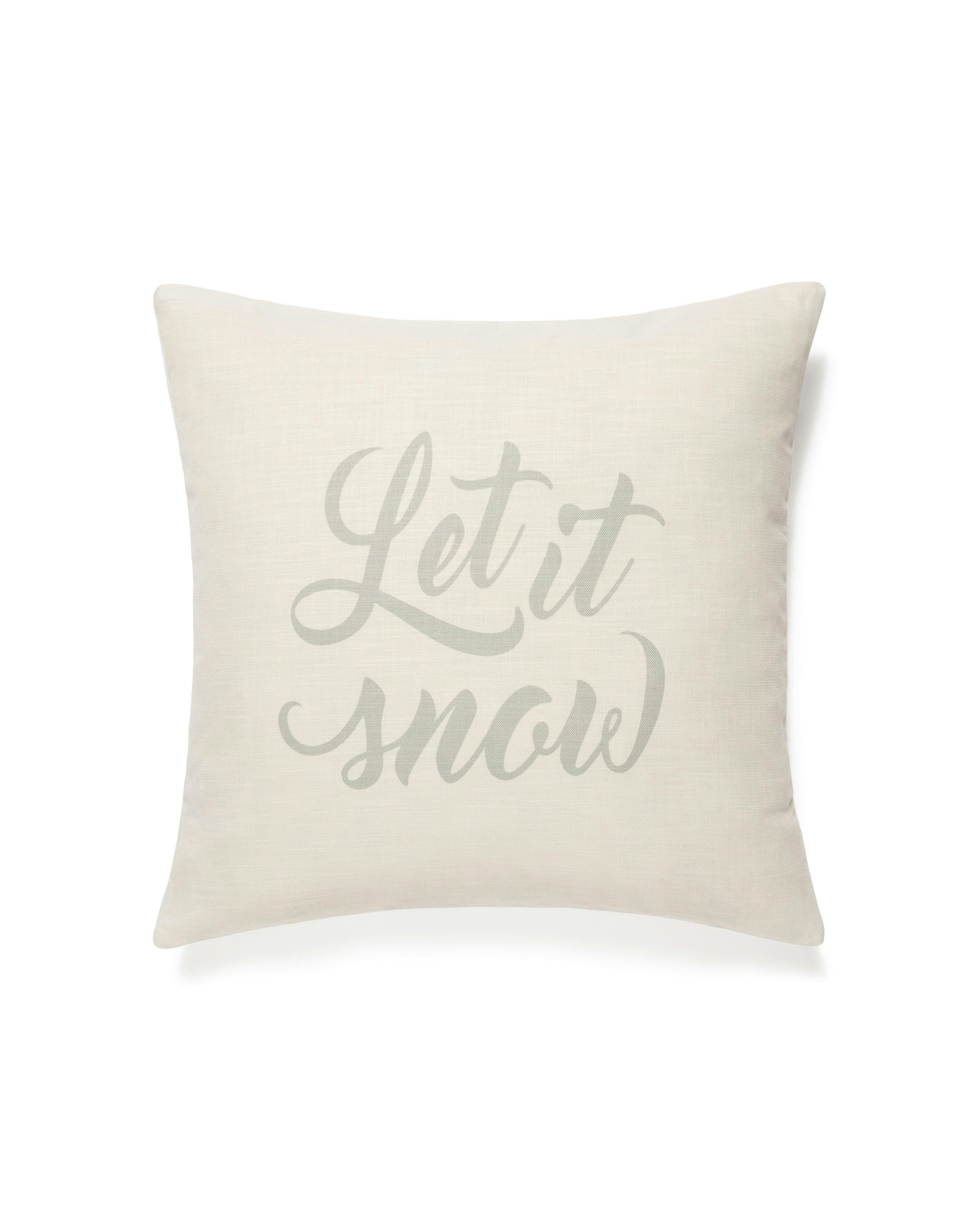 Let it Snow Funda de cojín 0