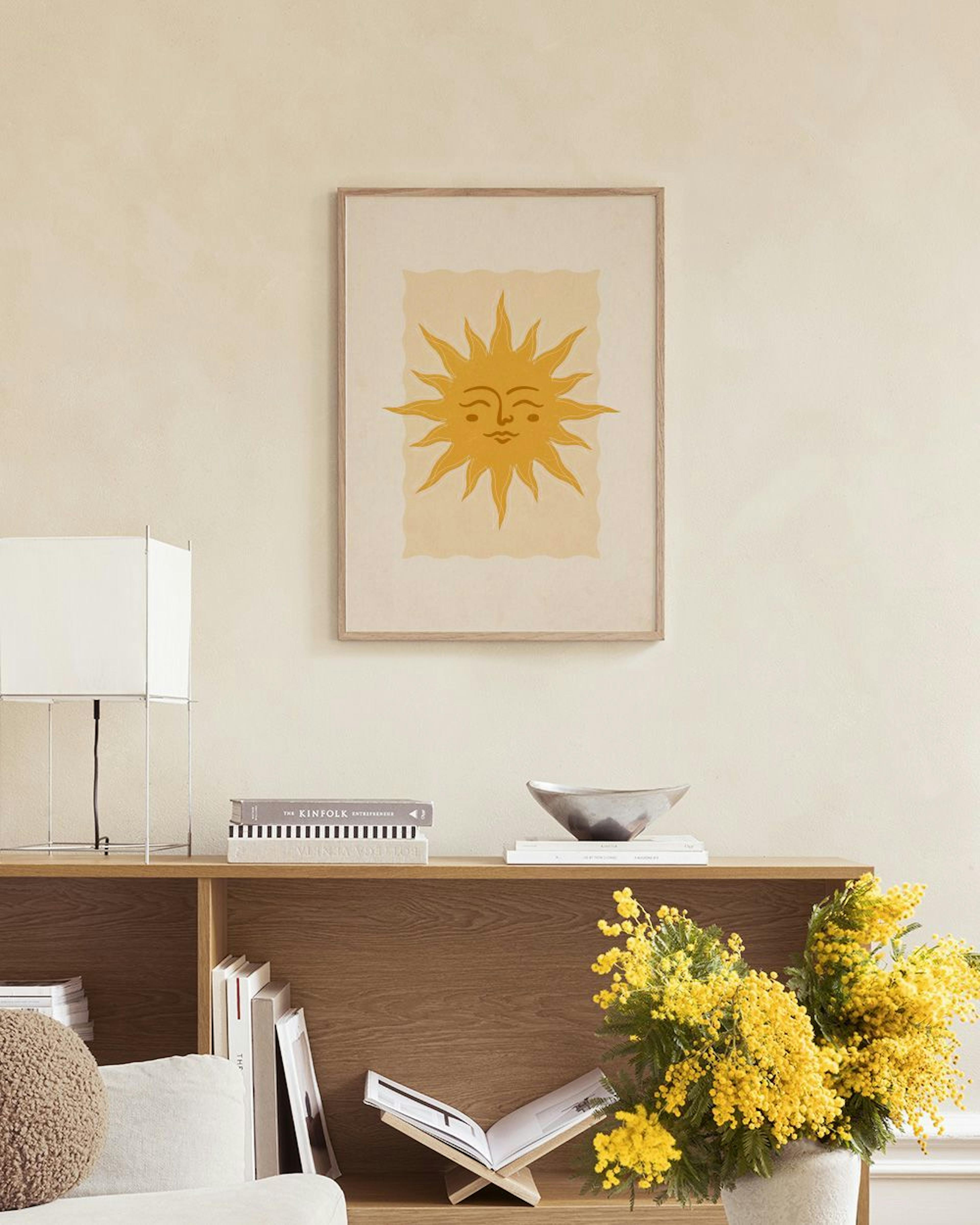 Warming Sun Print