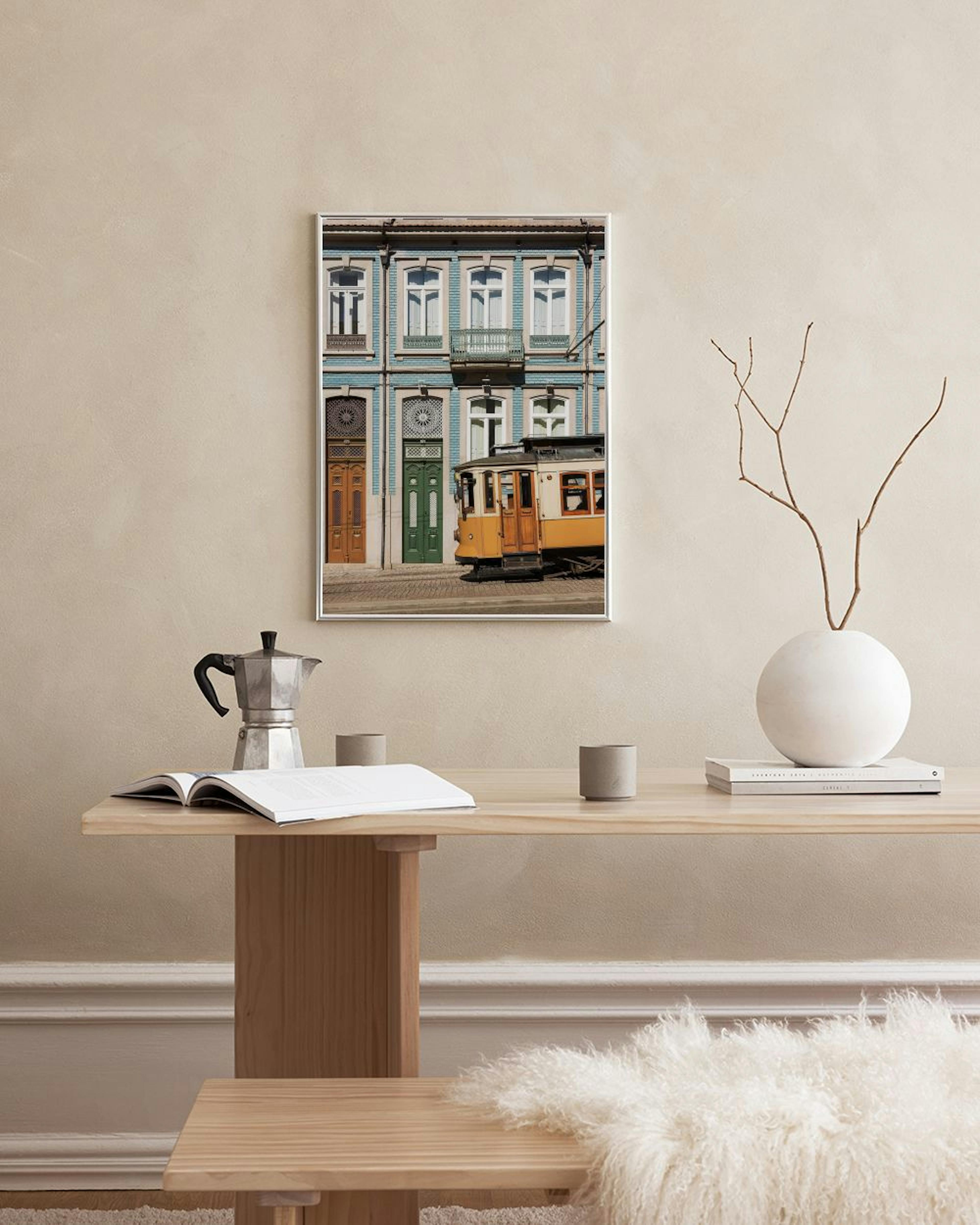 Porto By Tram Plakat