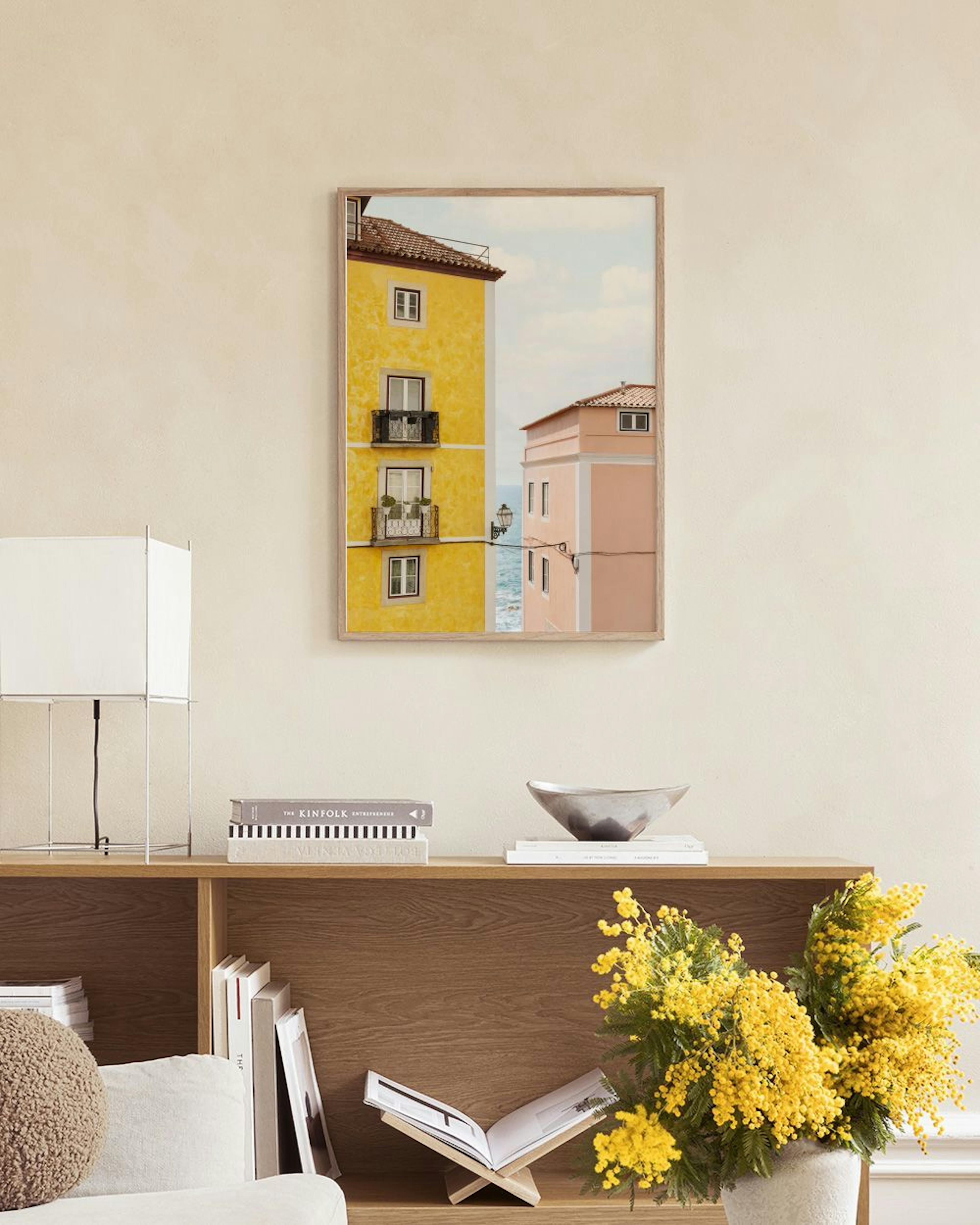 Pastel View Poster