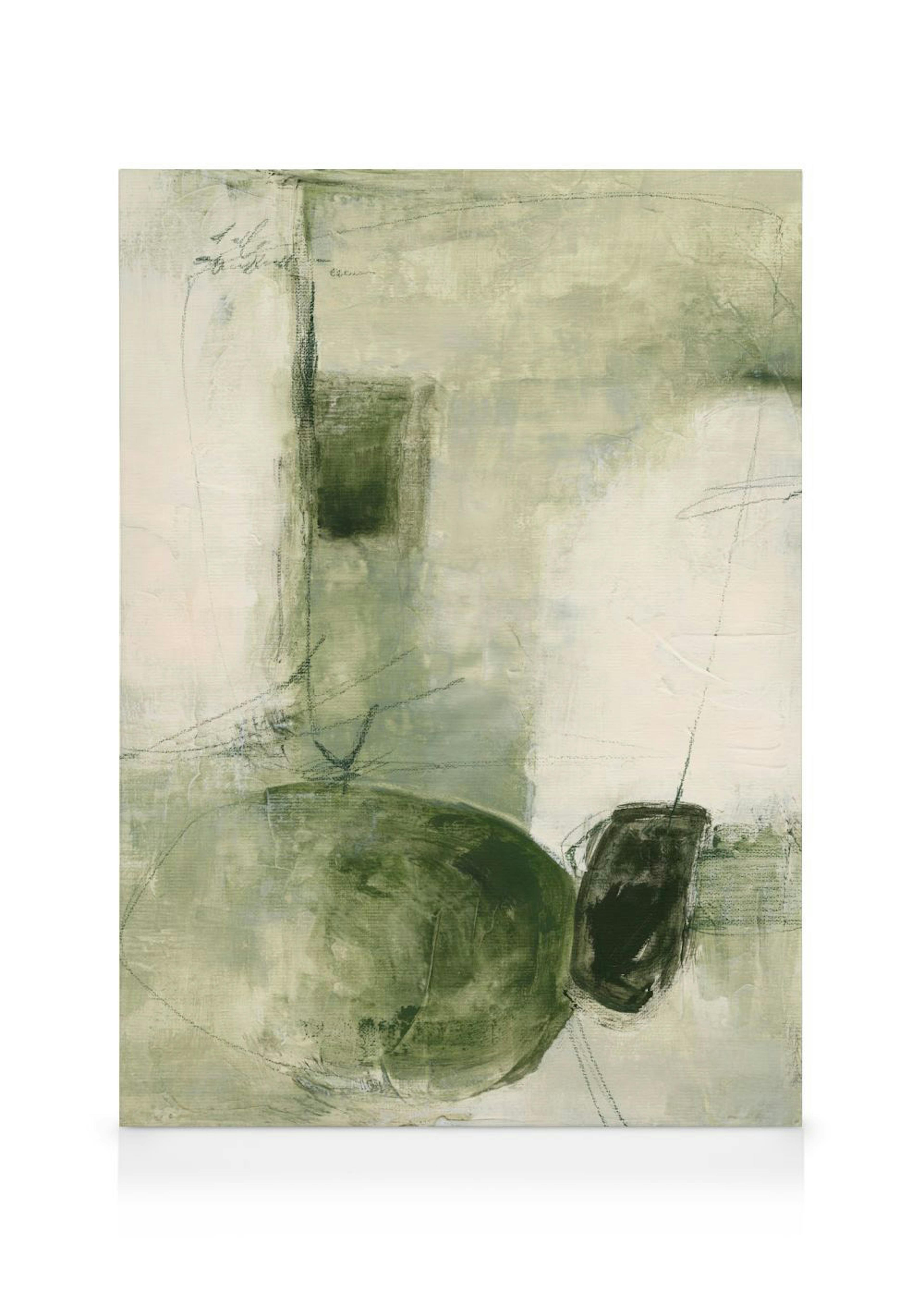 Contemporary Greens No1 Obraz na płótnie 0
