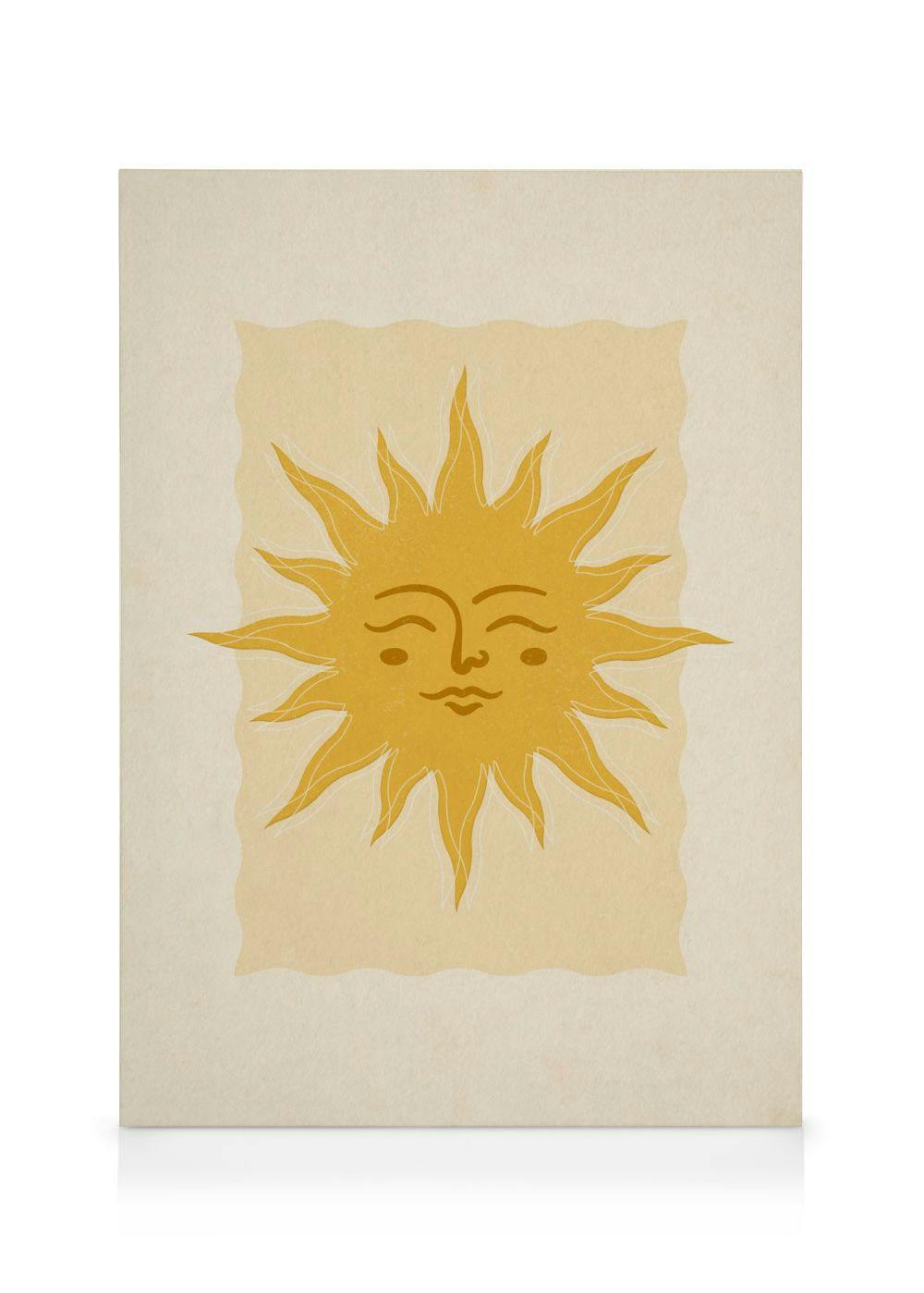 Canvas Prints Warming Sun Canvas print (100x140 cm)
