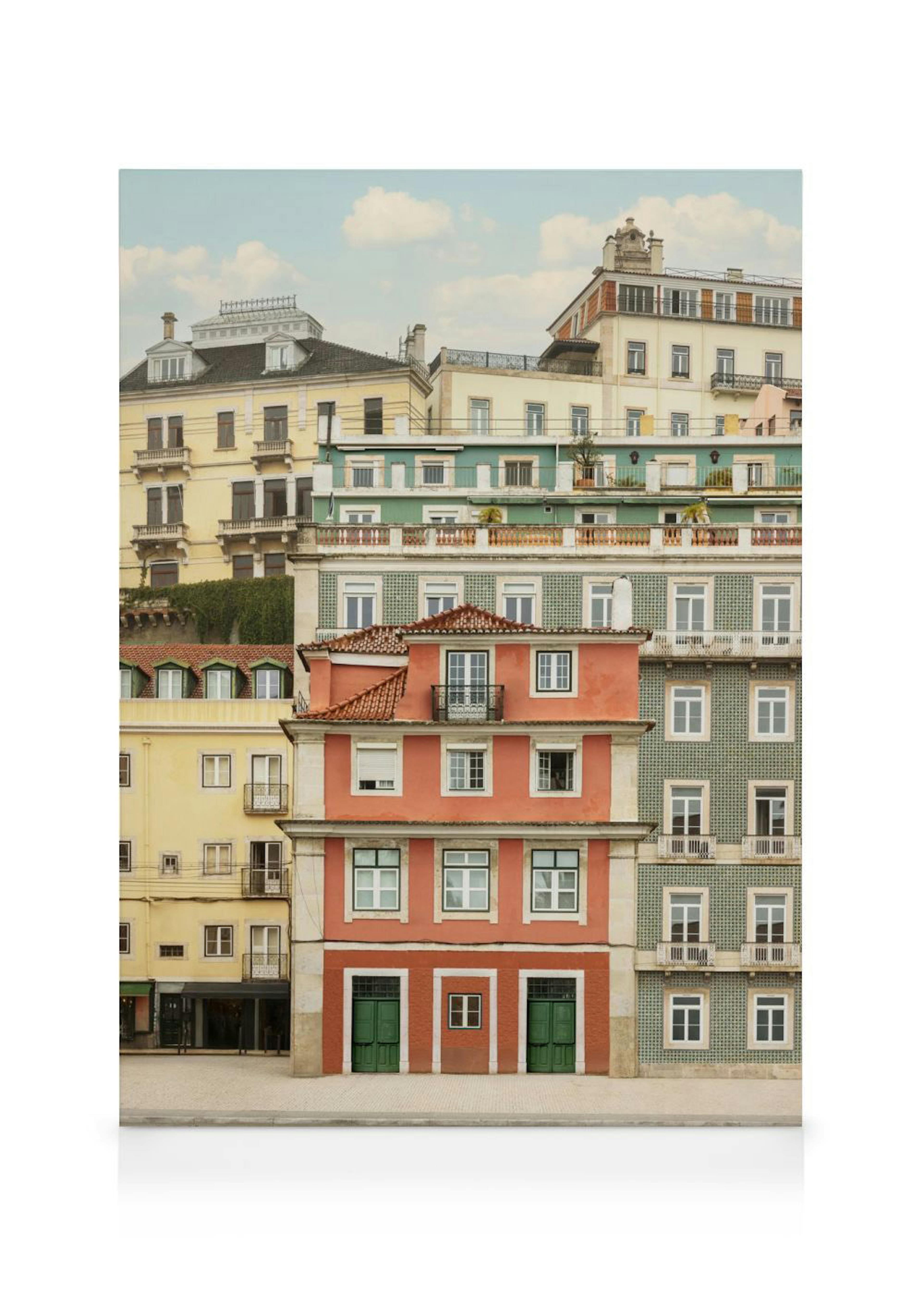 City of Colors Stampa su Tela 0