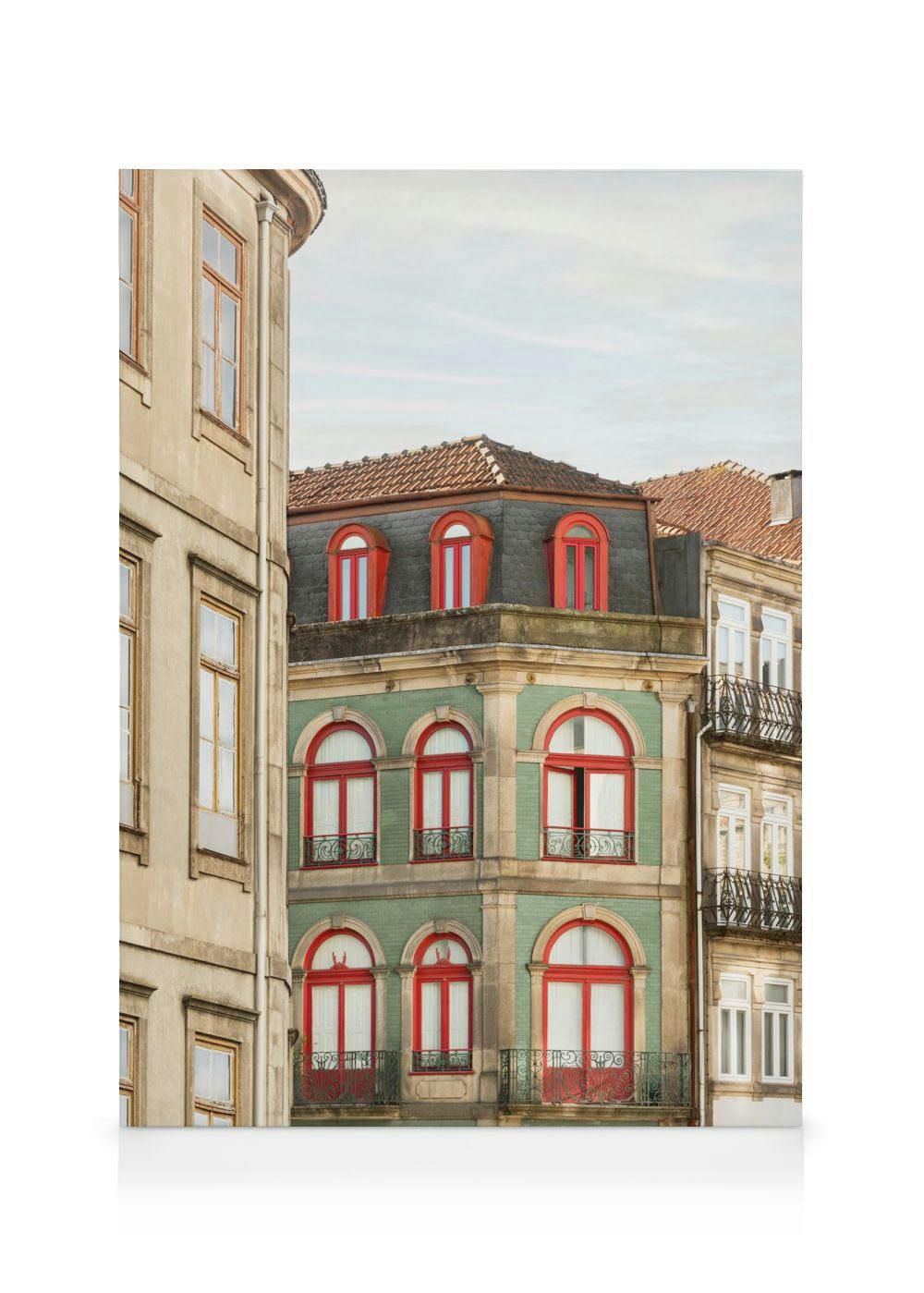 Canvas Prints Casa Do Porto Canvas print (100x140 cm)