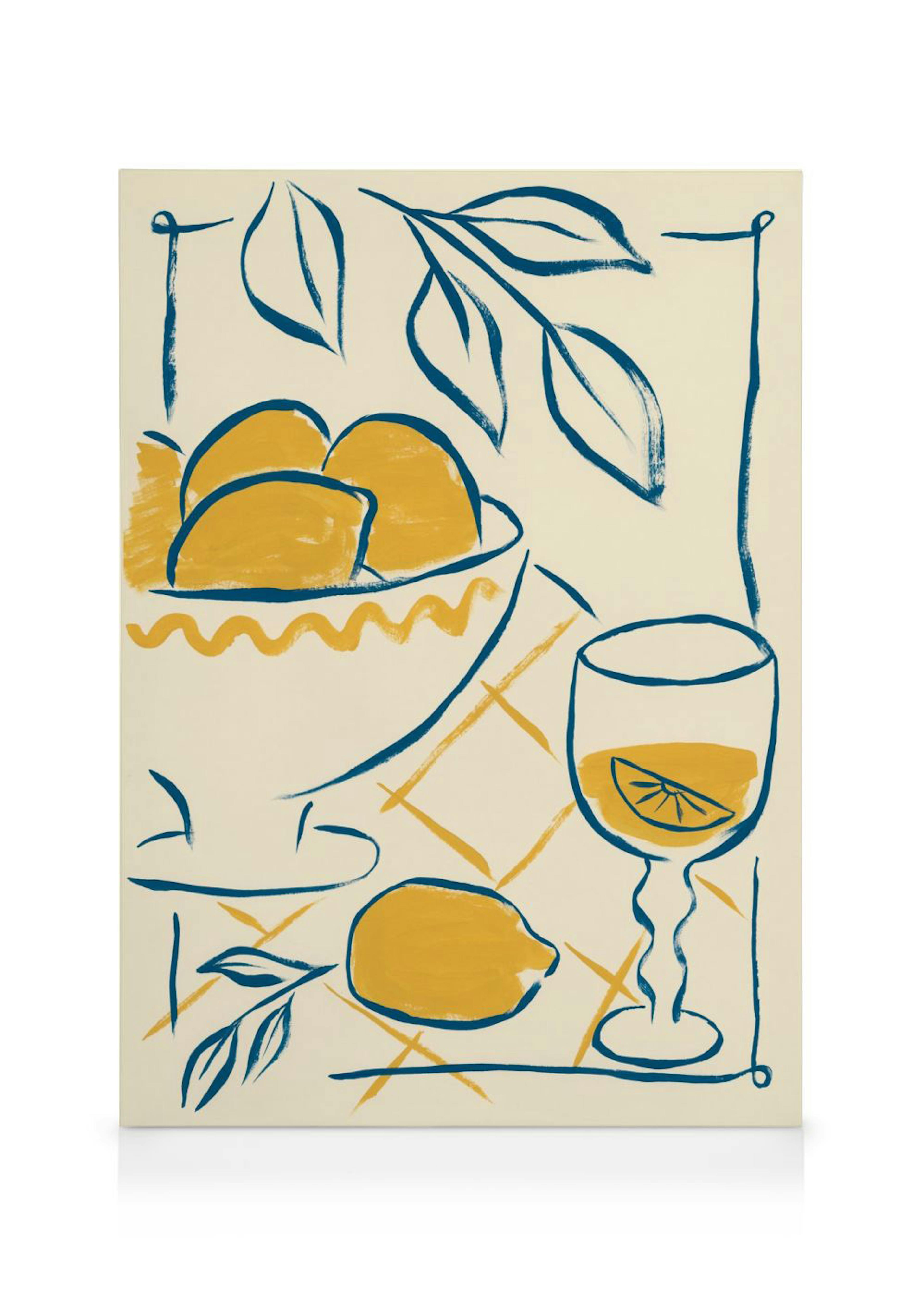 Refreshing Lemonade Stampa su Tela 0