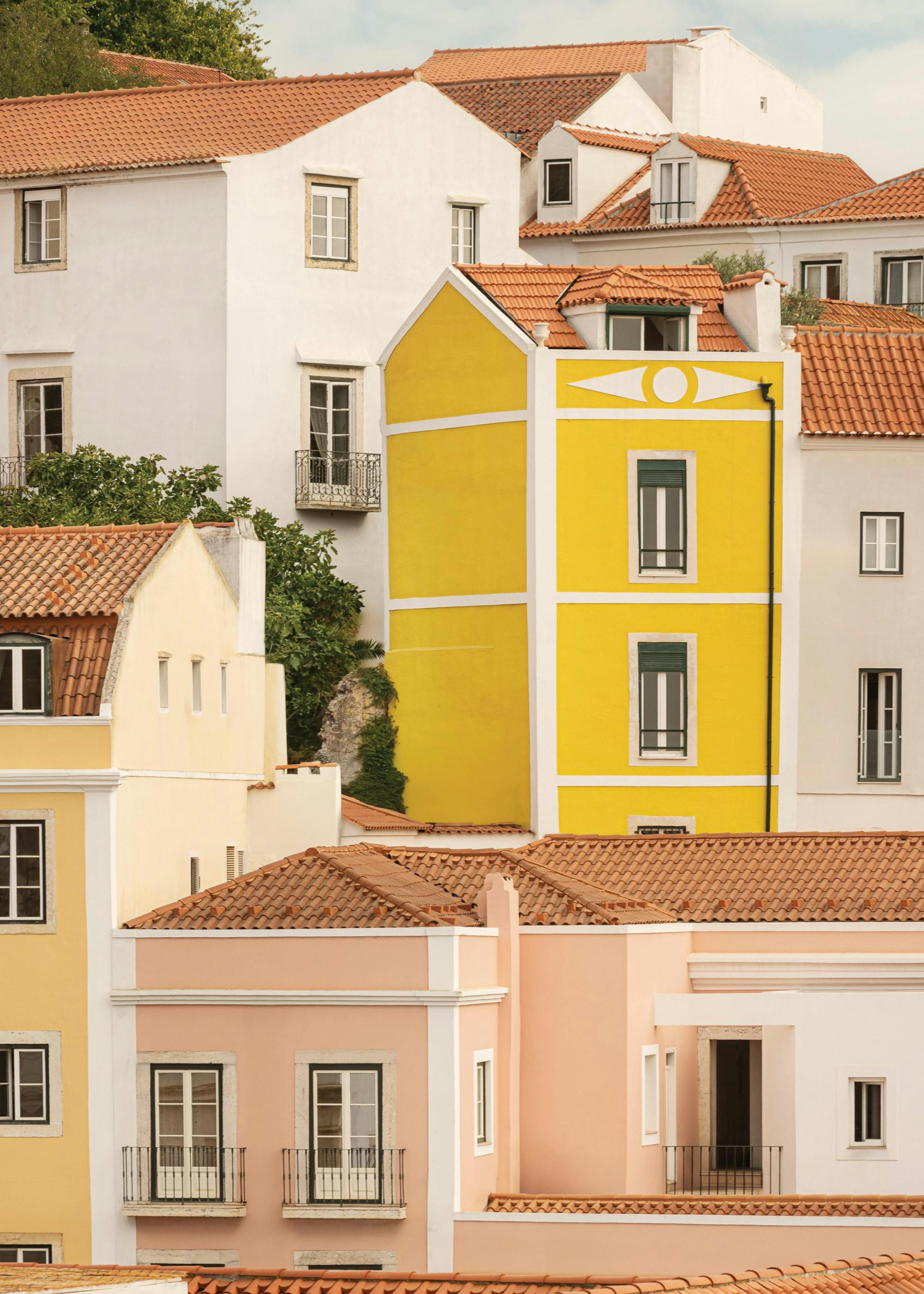 Pastel Facades Poster 0