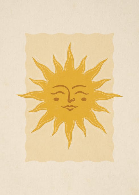 Warming Sun Juliste