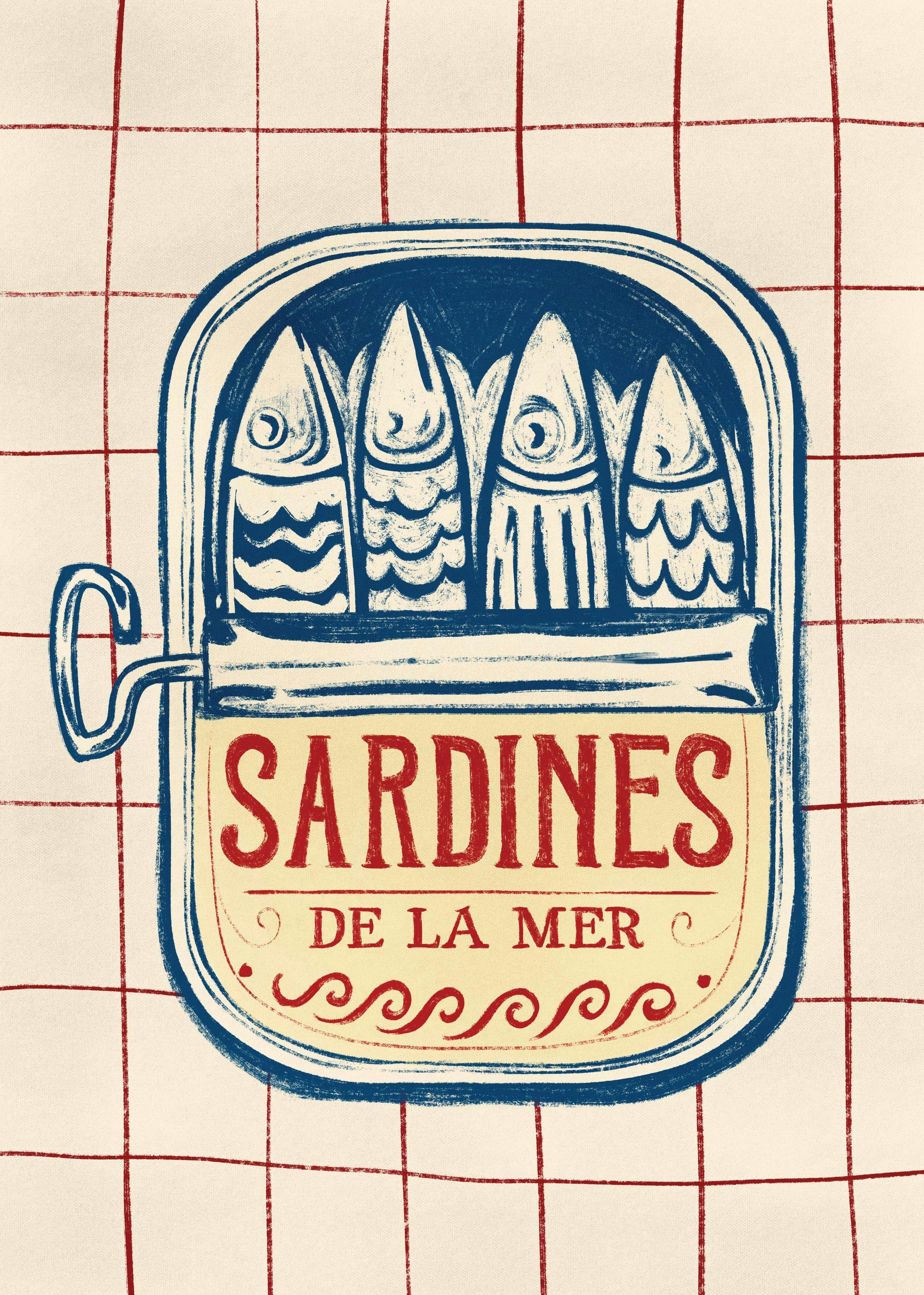 Sardines de la Mer Affiche 0