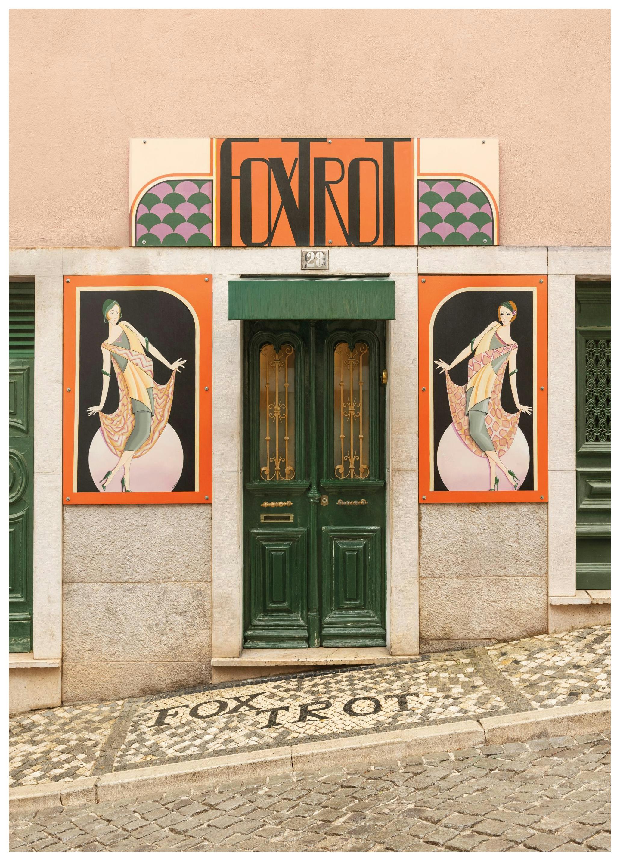 Prints - Foxtrot Bar Print (30x40 cm) - Vintage posters