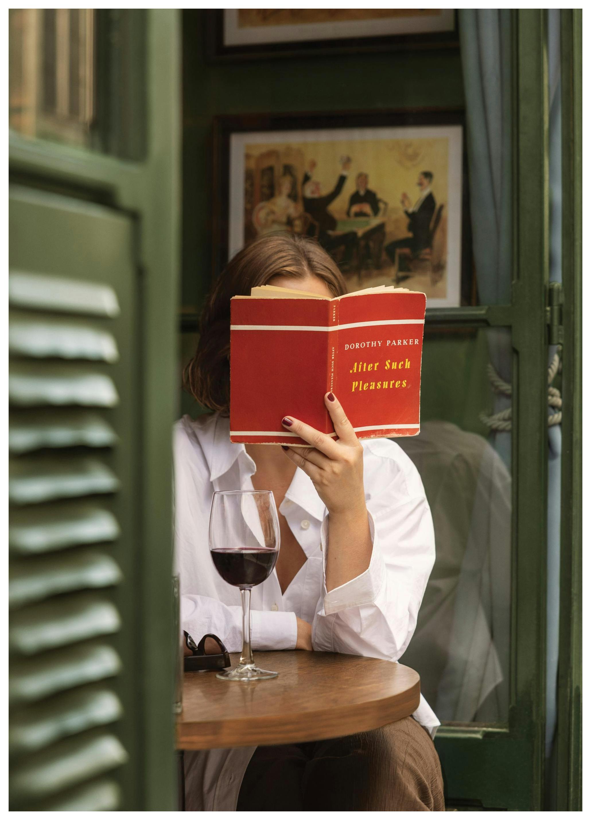 Sip and Read Print (50x70 cm)
