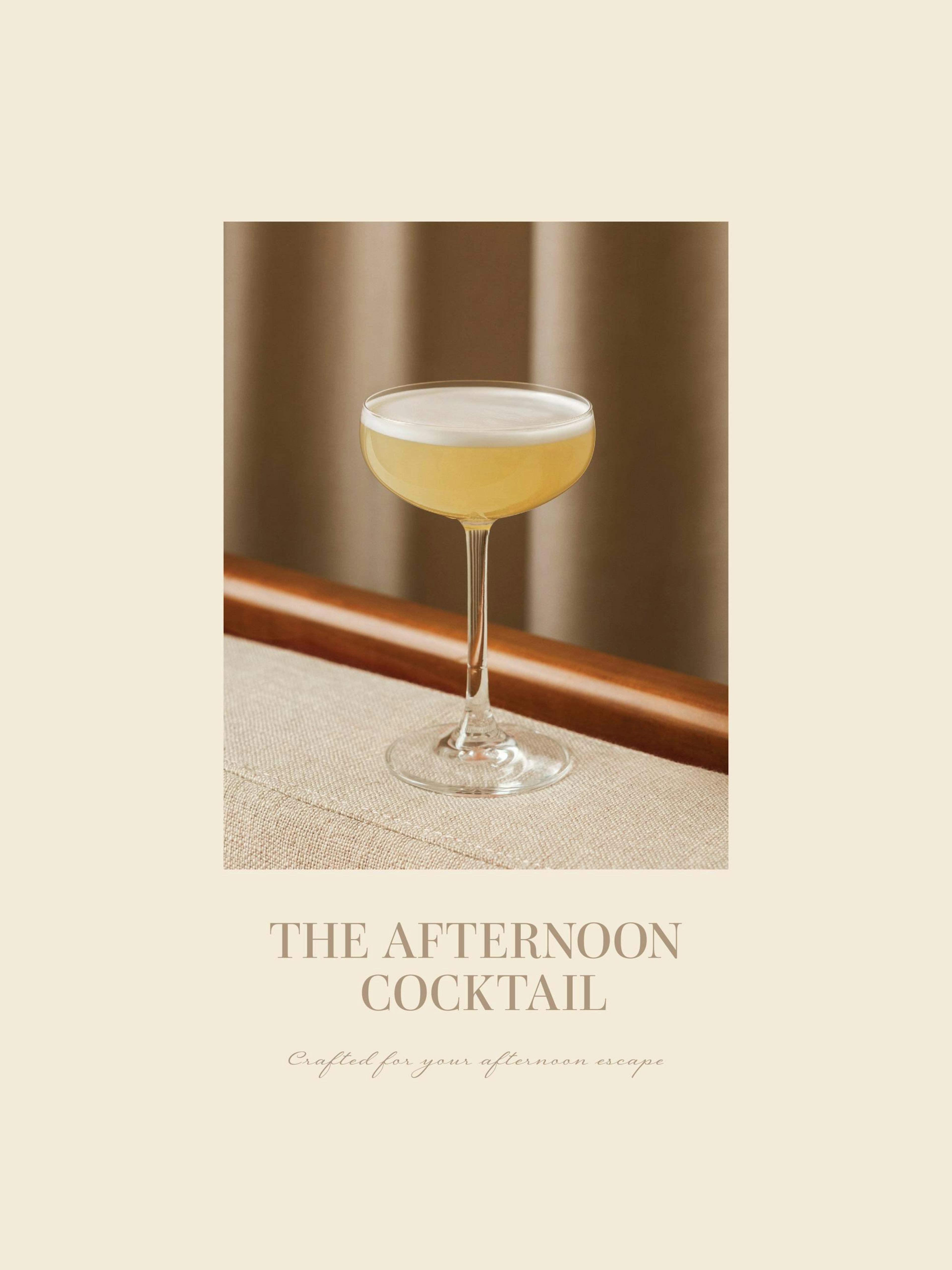 The Afternoon Cocktail Plakat
