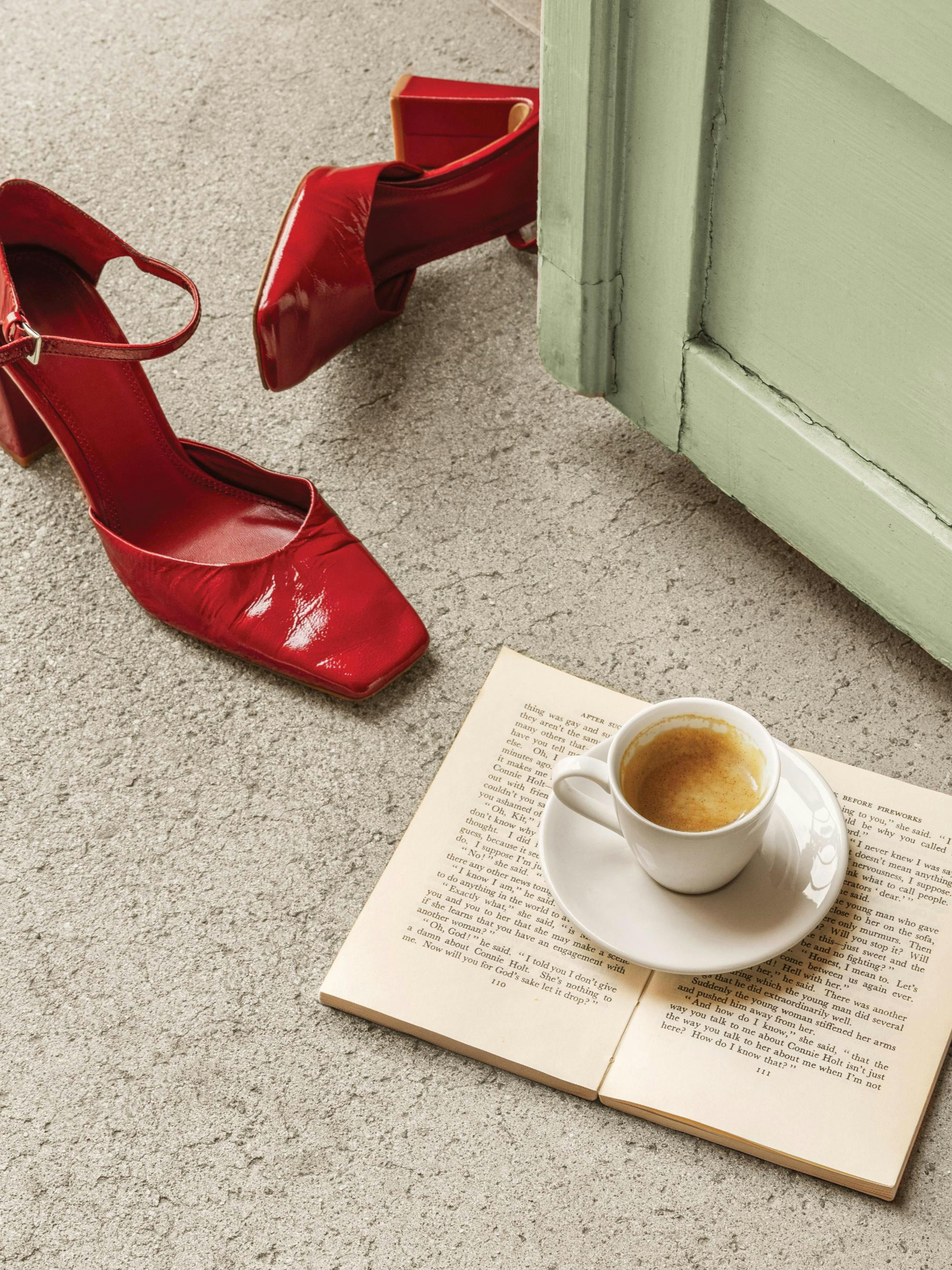 Espresso and Heels Poster