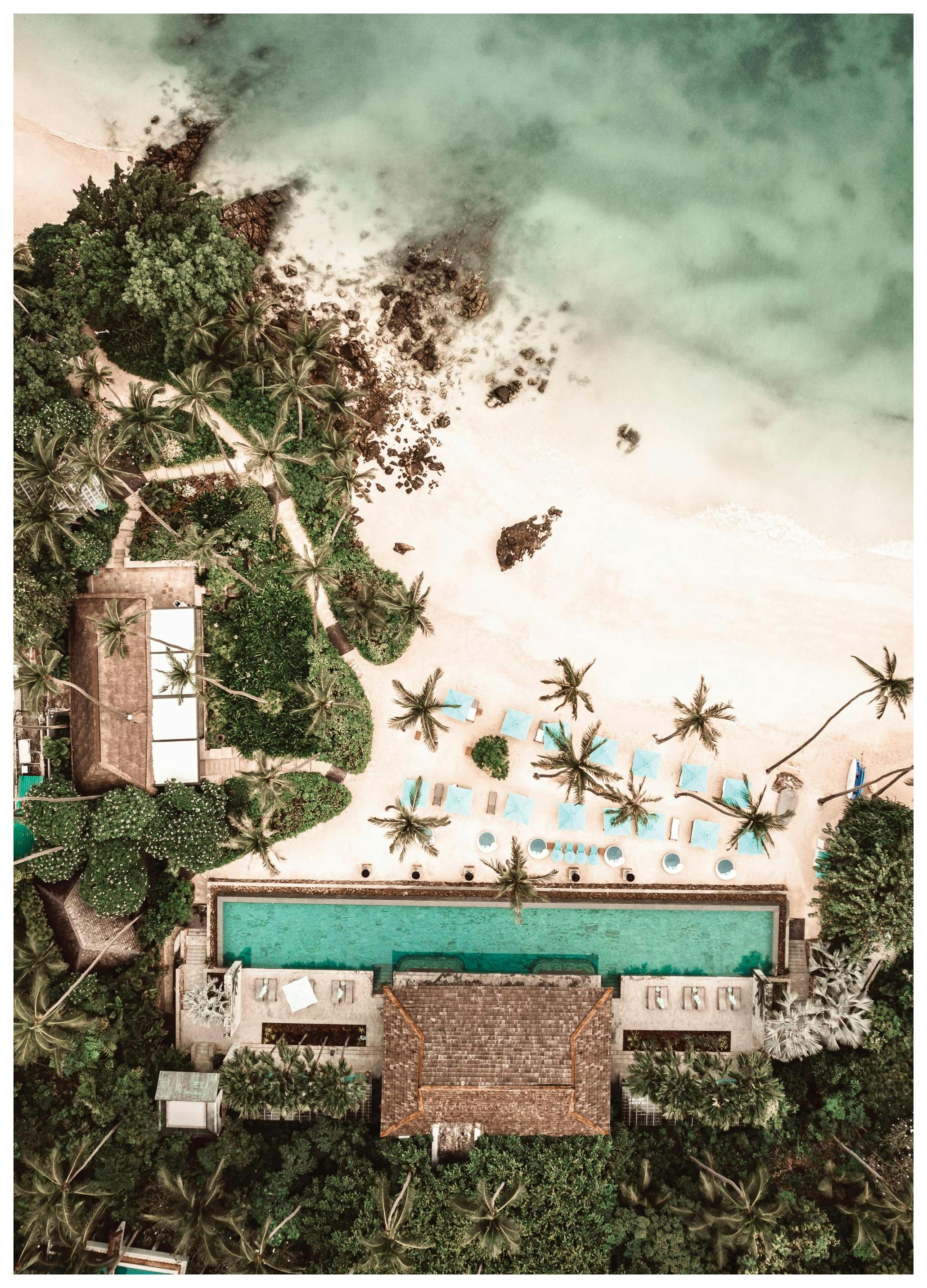 Prints - Tropical Escape Print (30x40 cm) - Beach prints