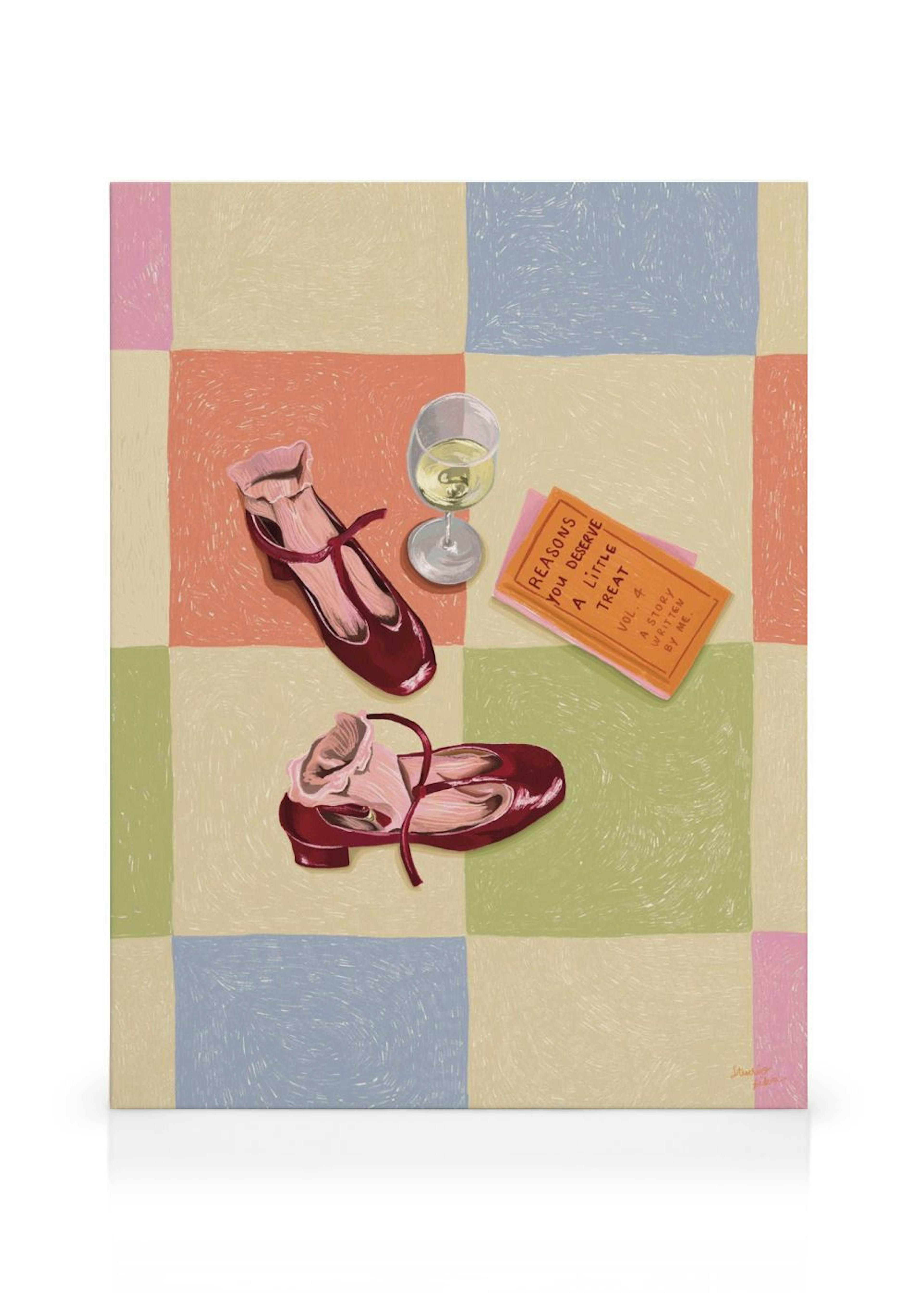 Loïs Langenberg - You deserve a little treat Toile