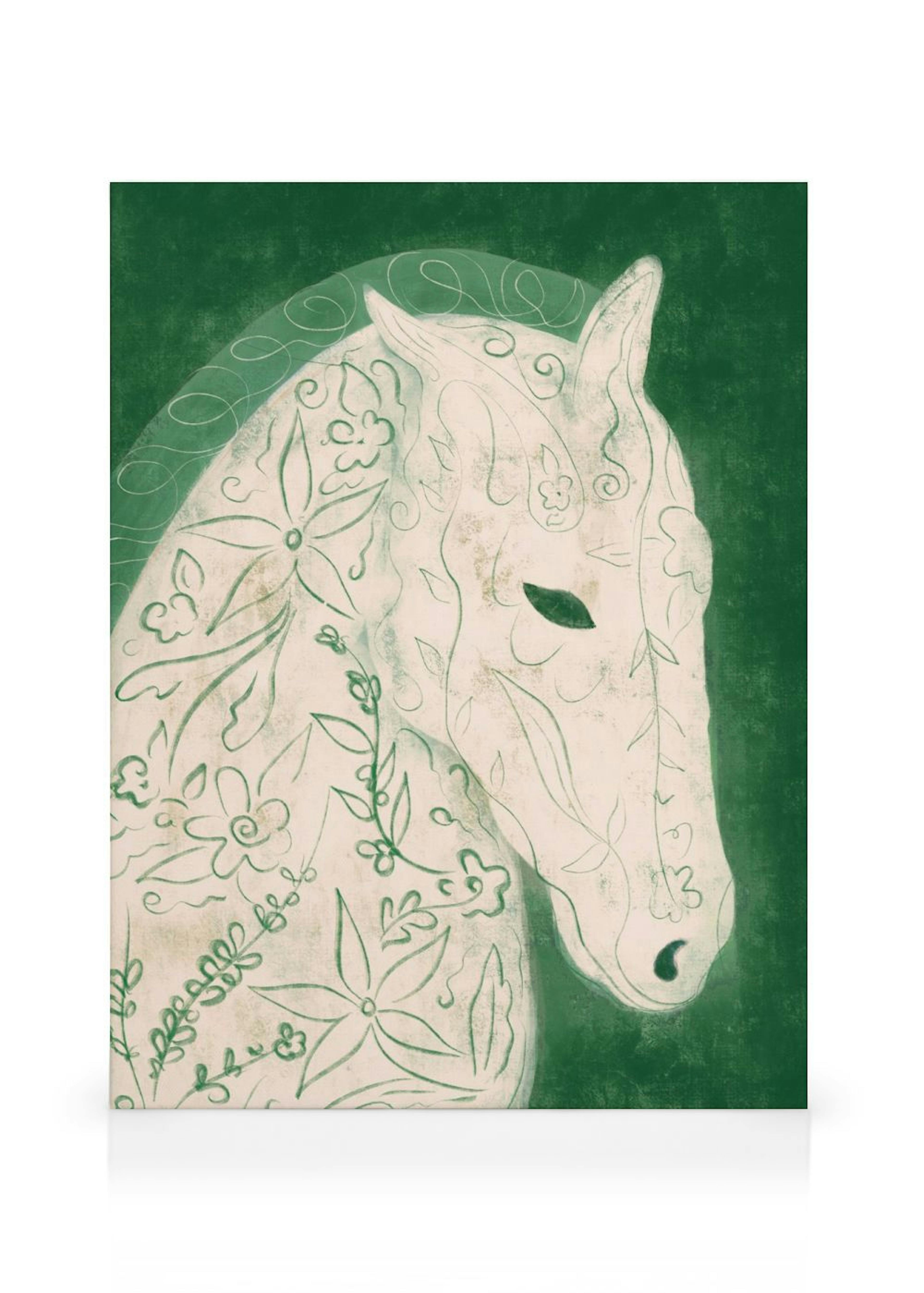 Lucrecia Rey Caro - Earth Horse Toile