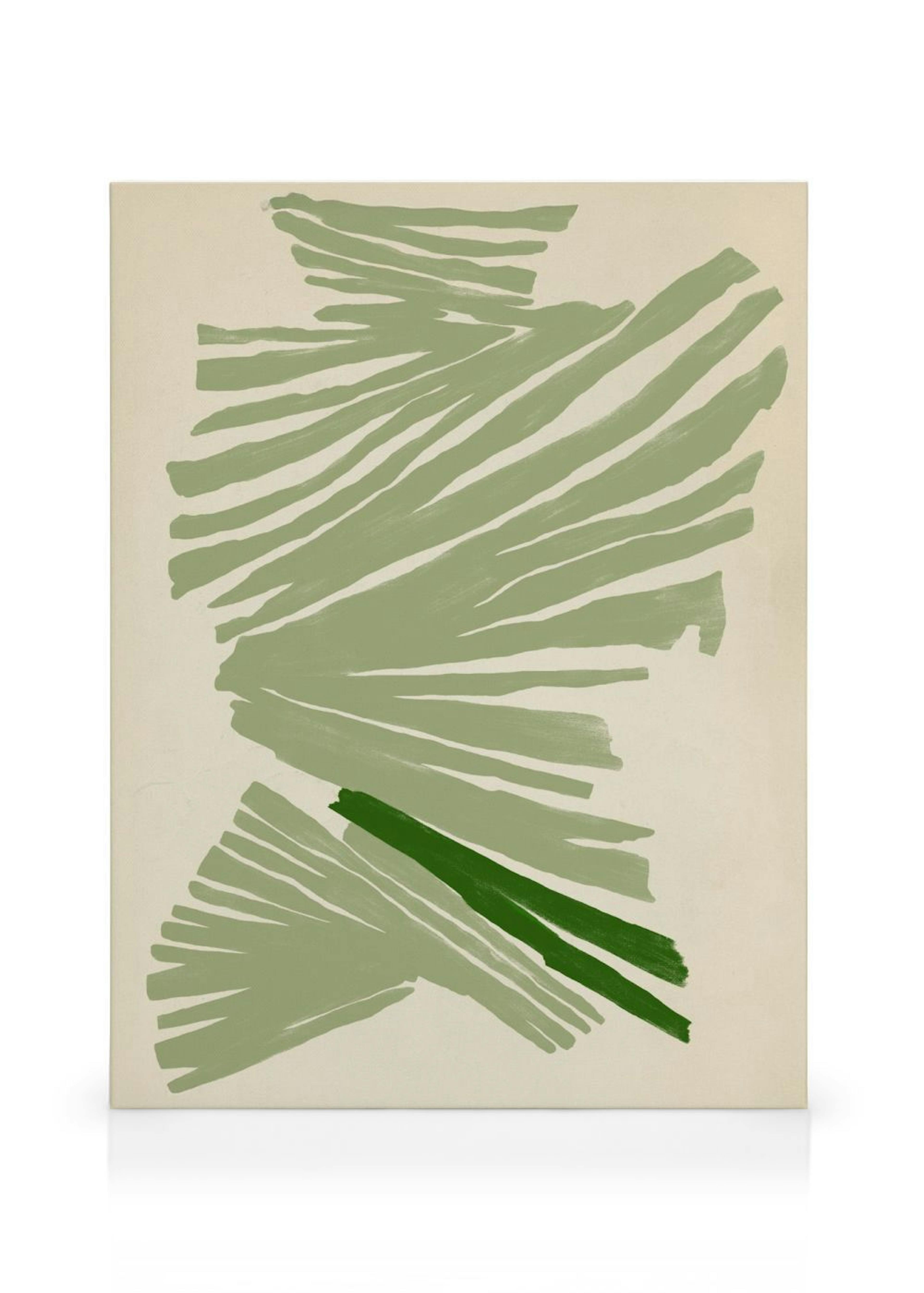 Sylvia Takken - Just Green Toile
