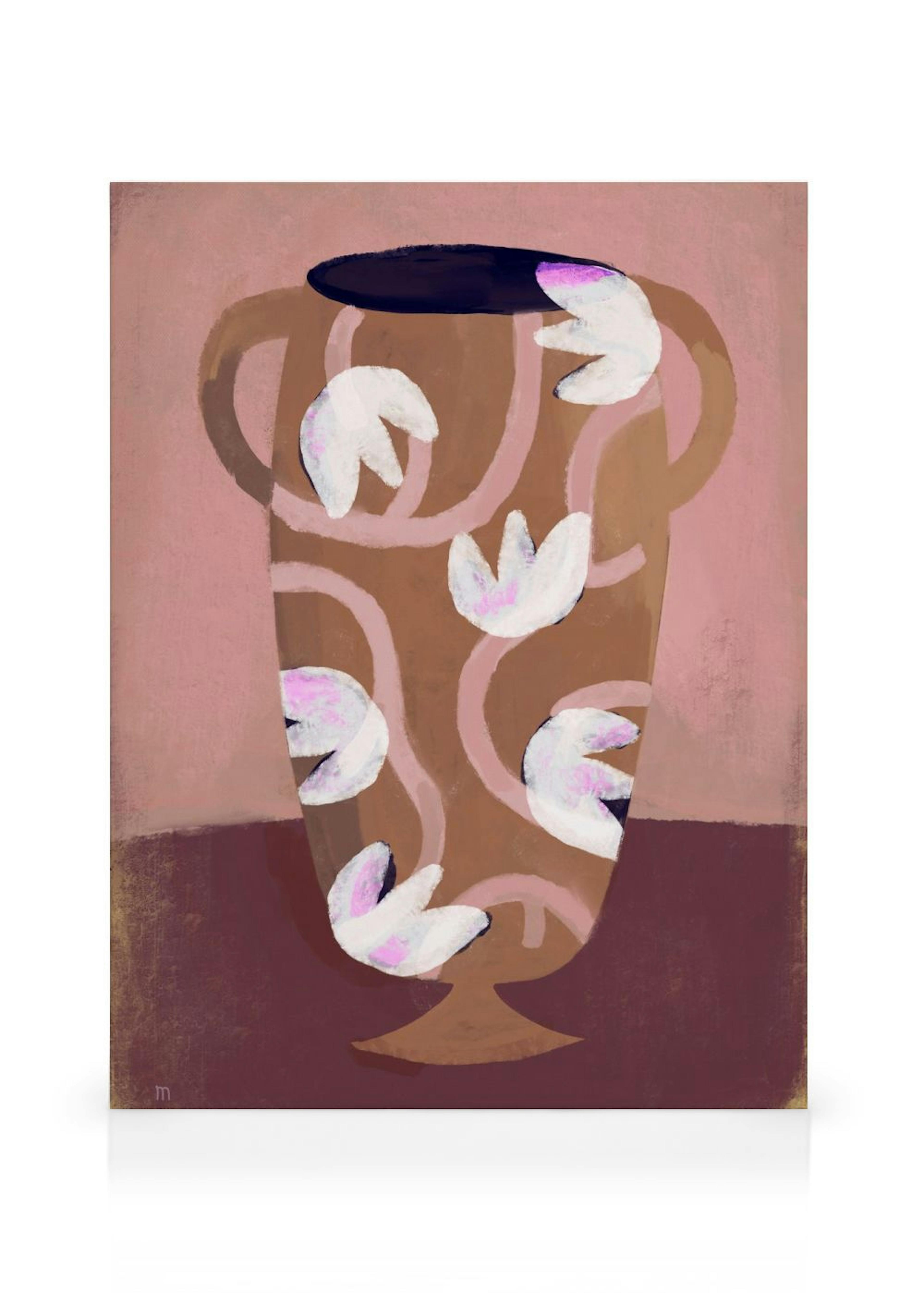 Marco Marella - Flowered Vessel Toile