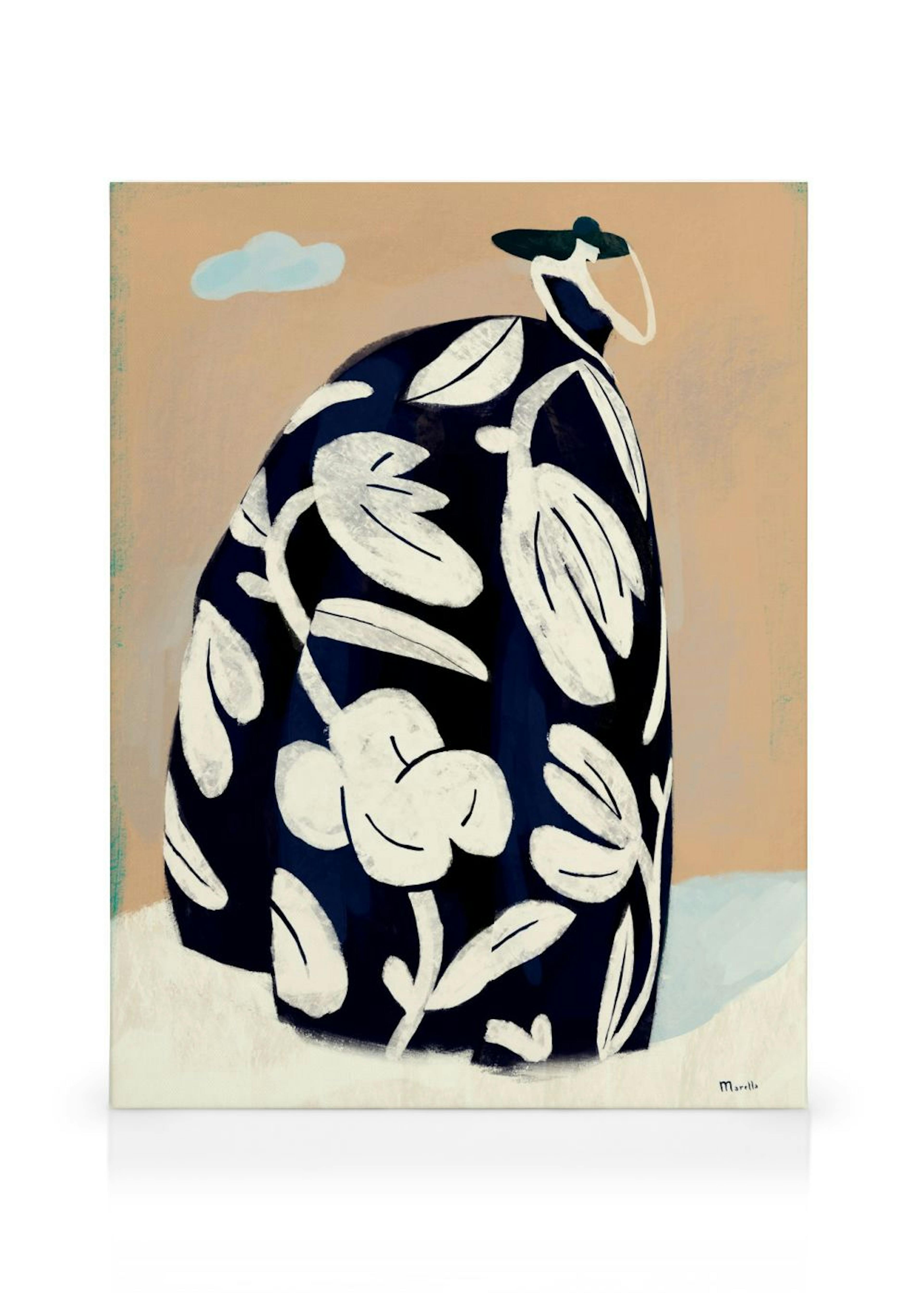 Marco Marella - Black Dress Canvas