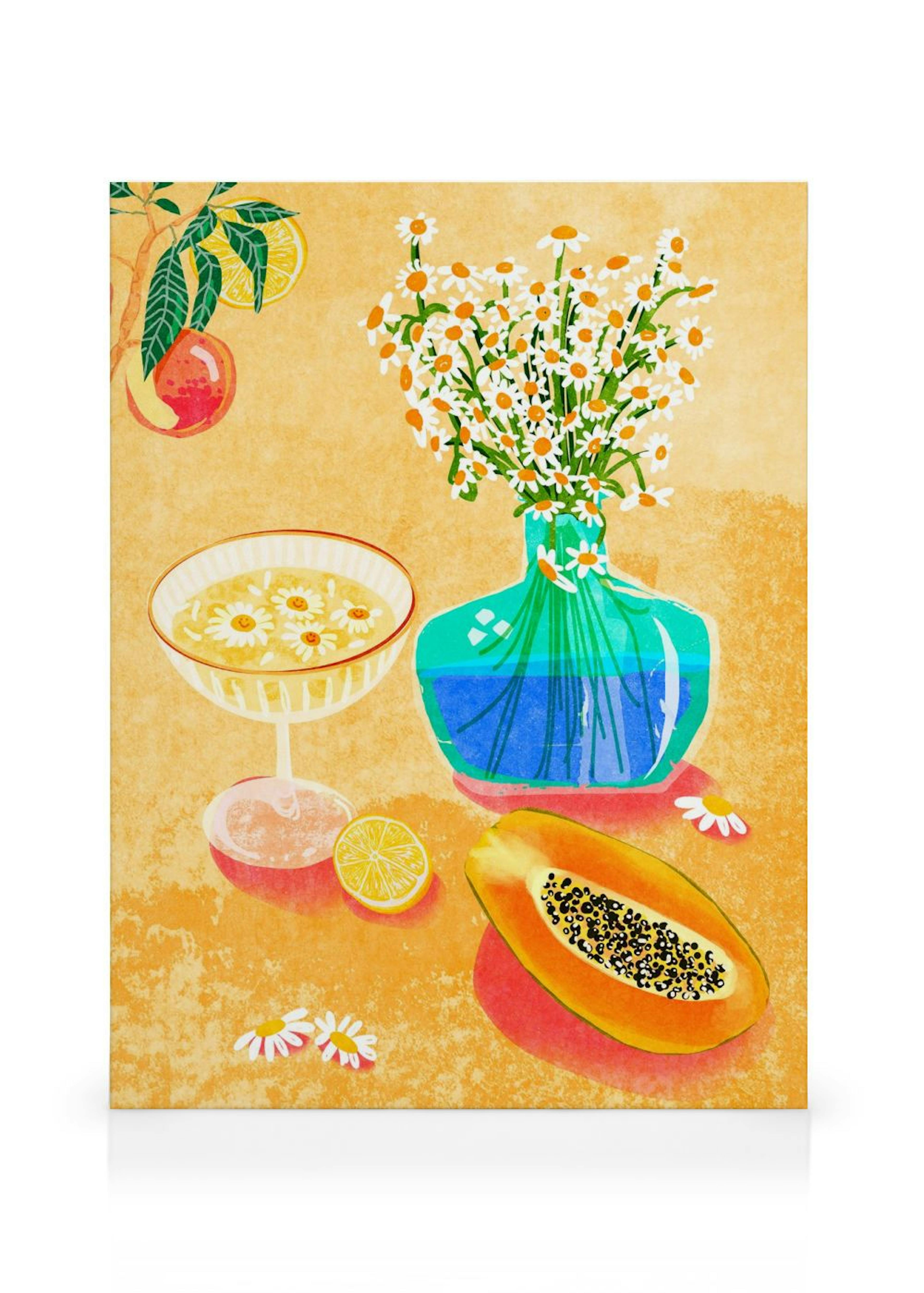 Raissa Oltmanns - Still Life Summer Vibes Leinwandbild