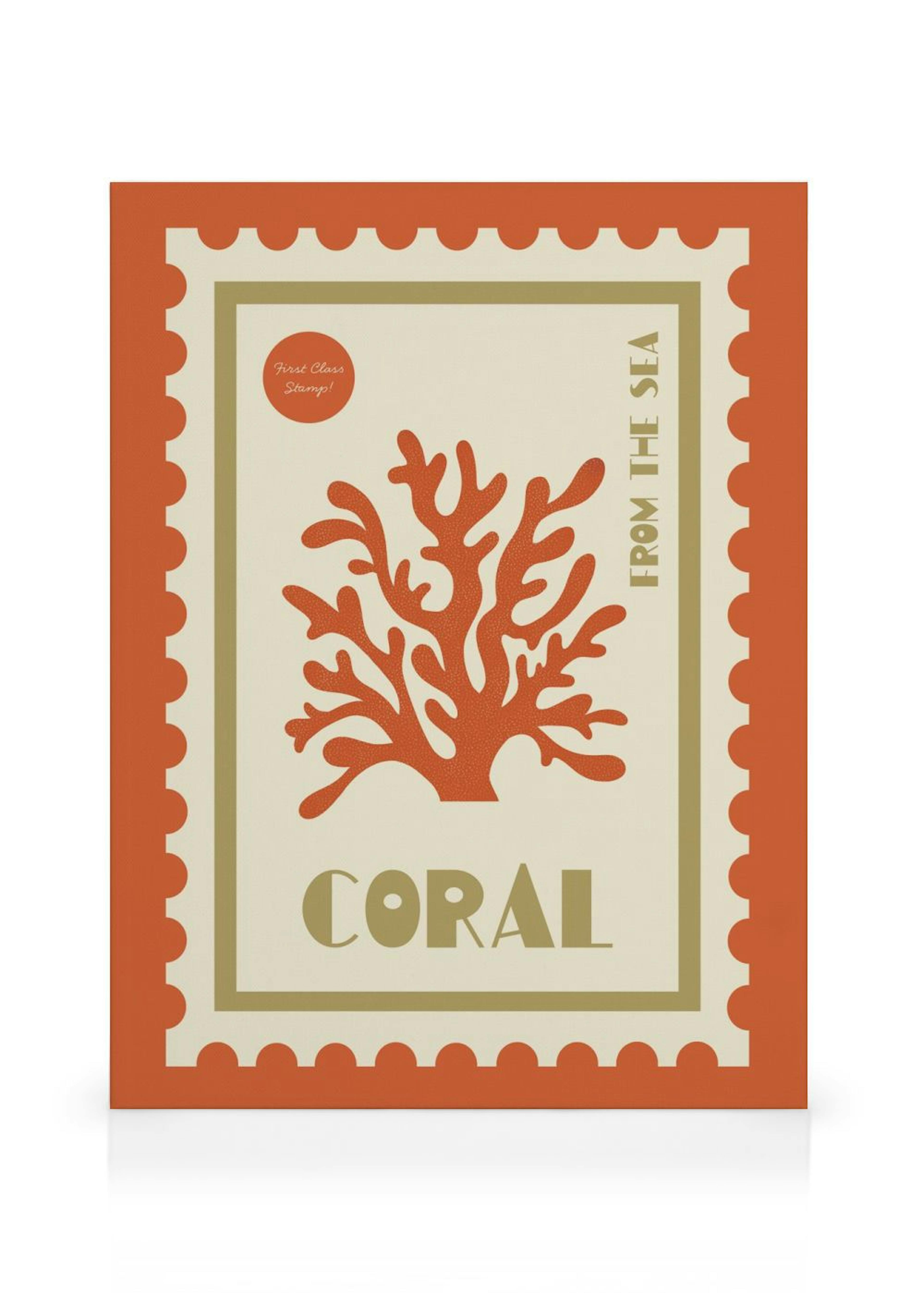 We Made Something Nice - Coral Leinwand