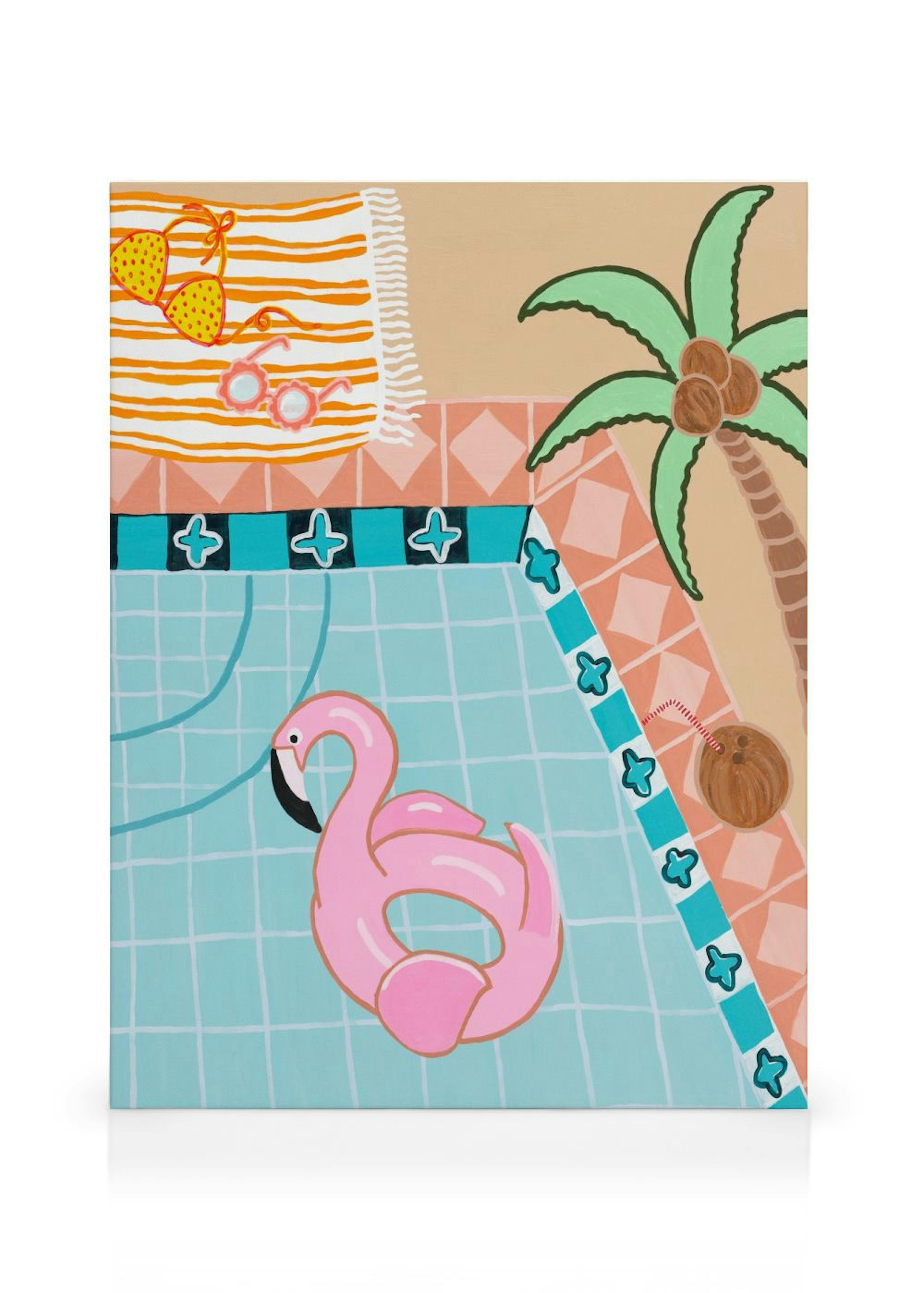 Britty Flynn - Palm Springs No2 Leinwandbild