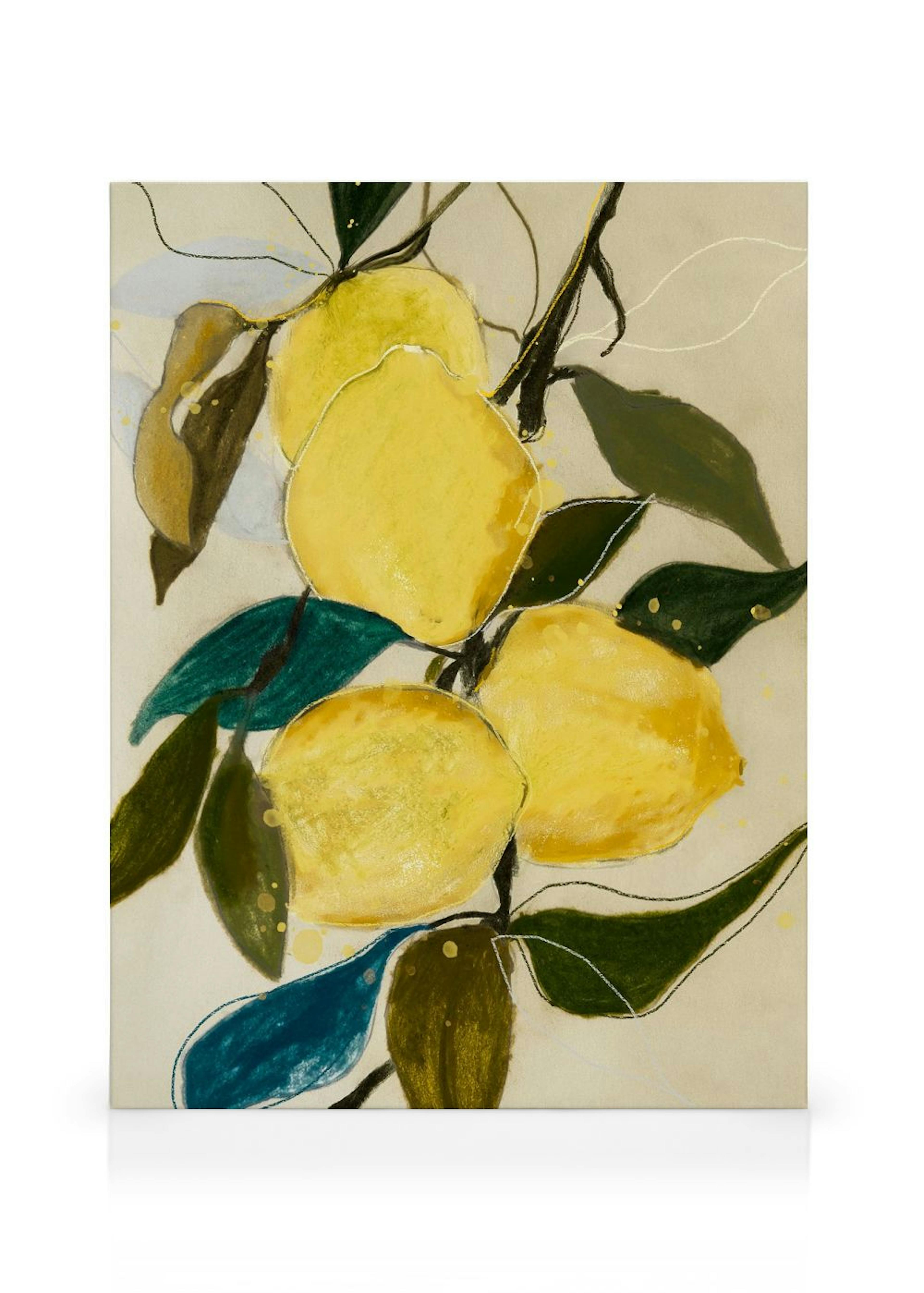 Leigh Viner - Lemon Study Tableau sur toile