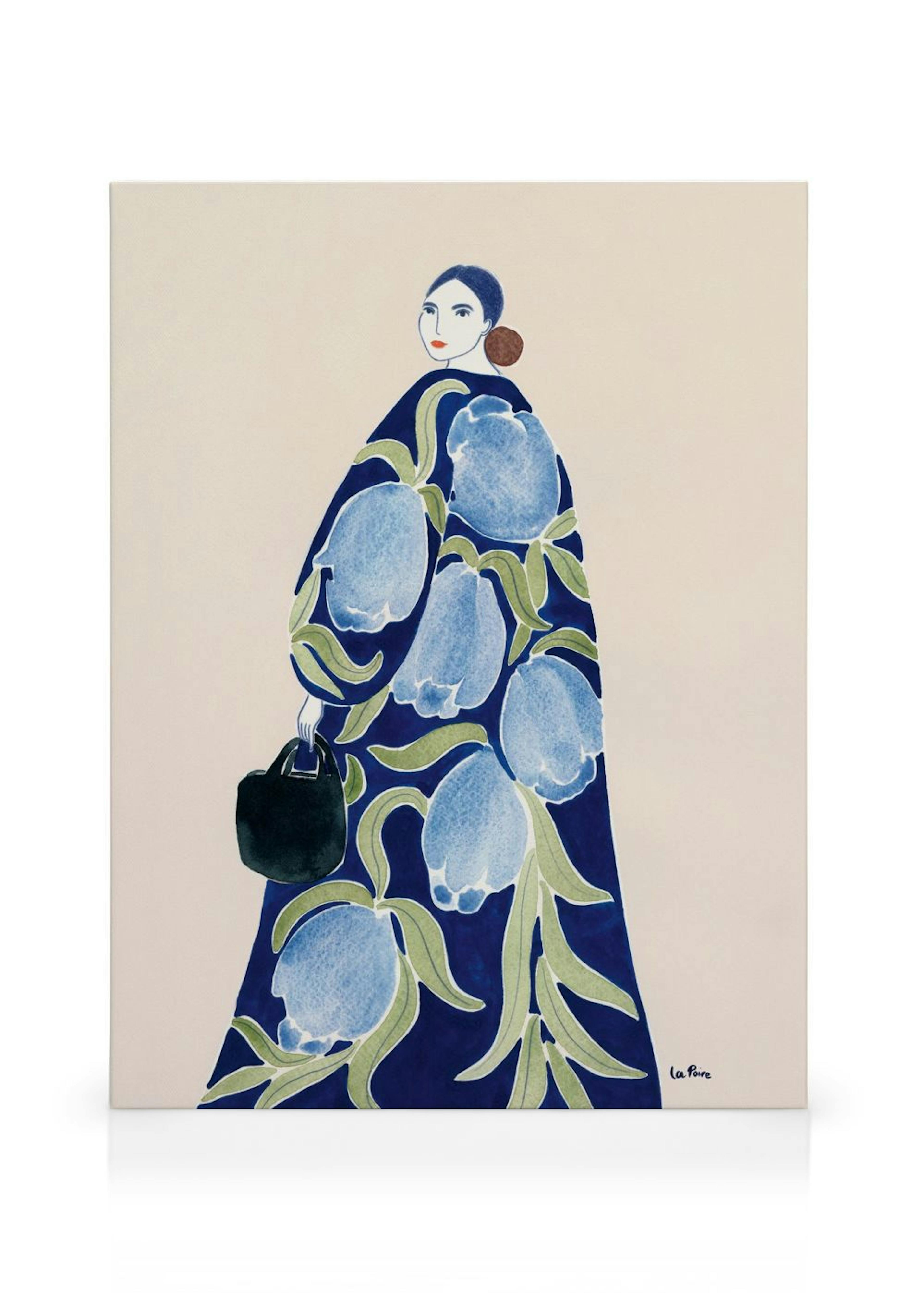 La Poire - Turquoise Coat Lienzo