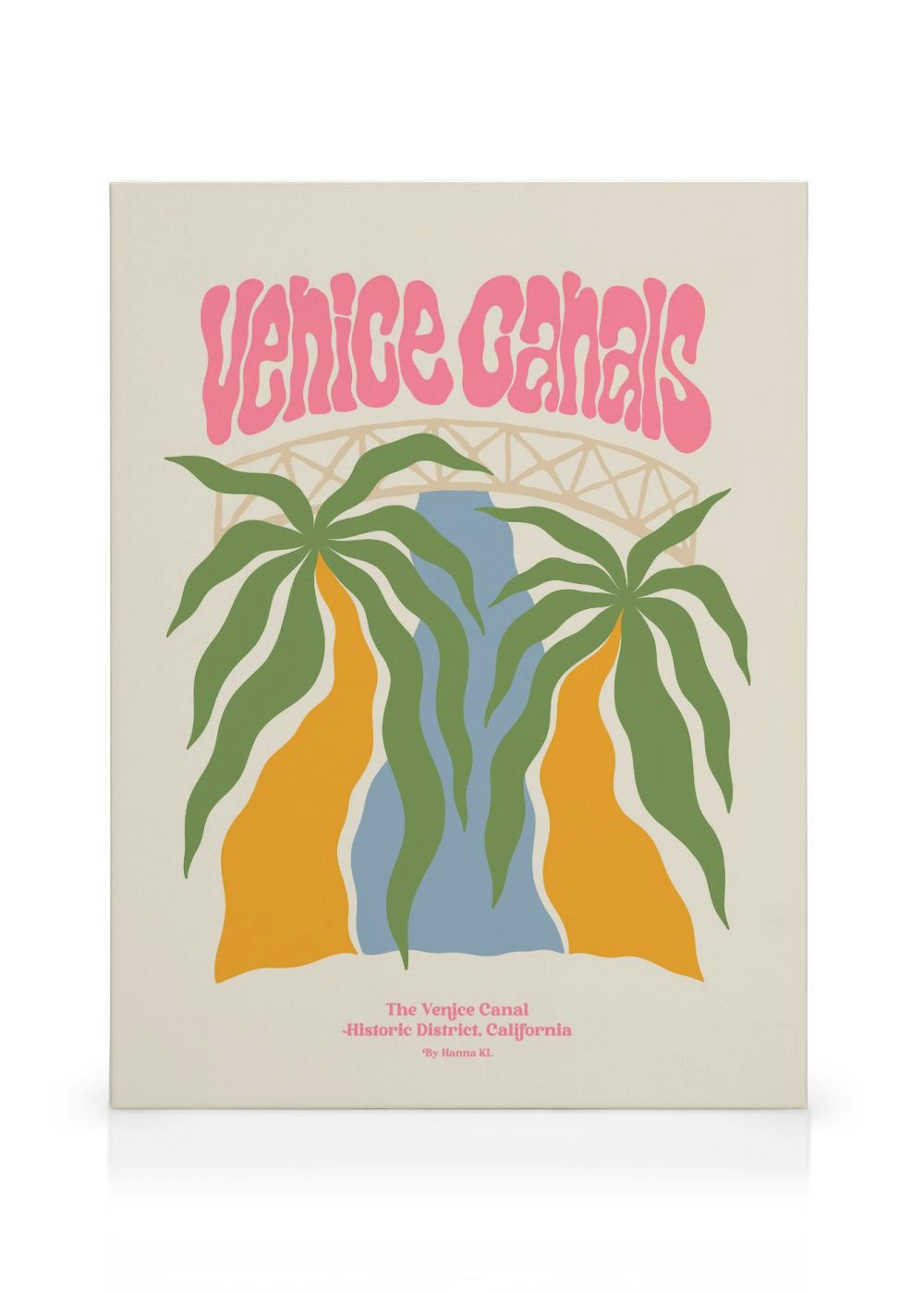Hanna KL - Venice Canals Leinwandbild