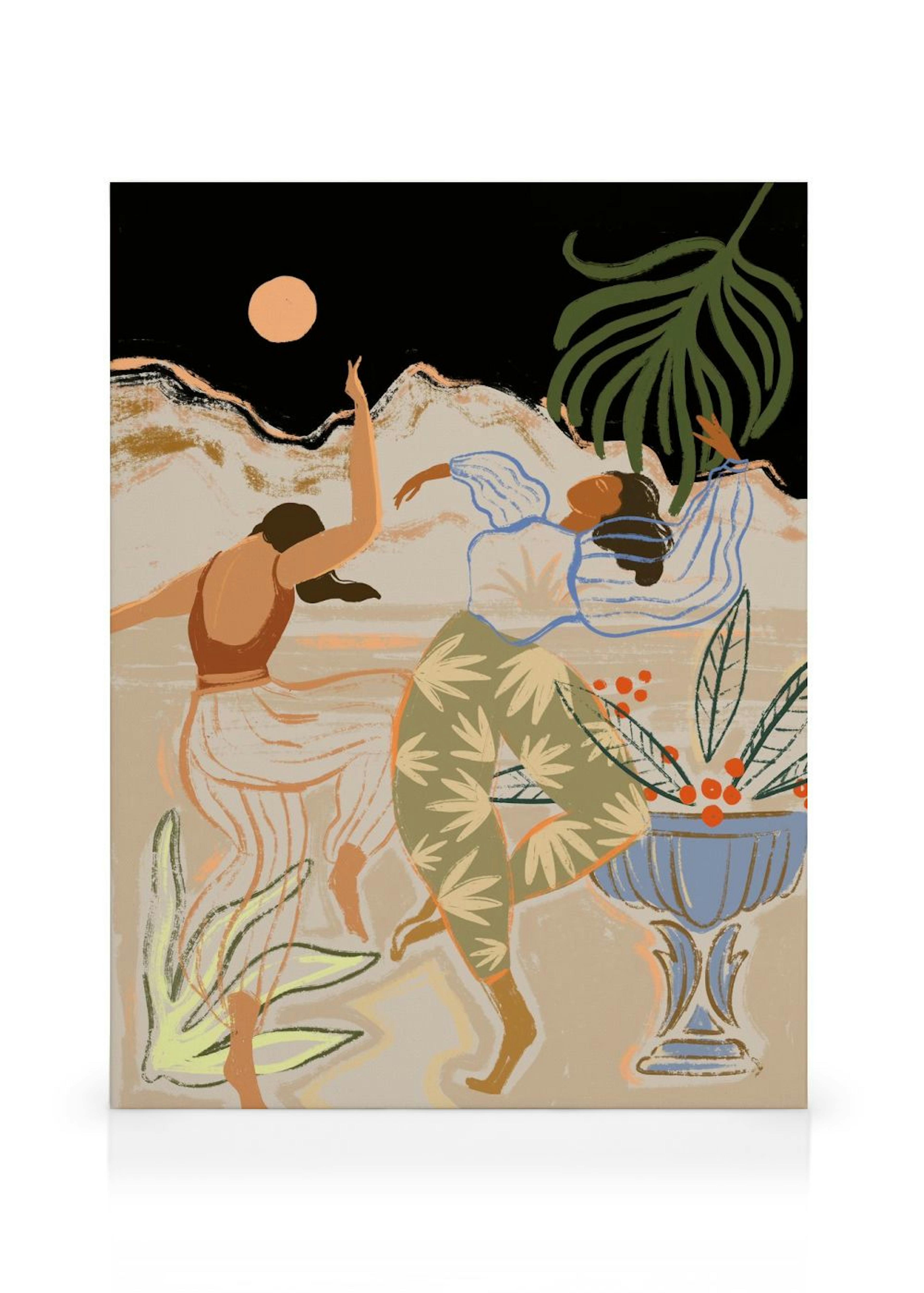 Arty Guava - Lay Hoon - Dancing Under The Moonlight Toile