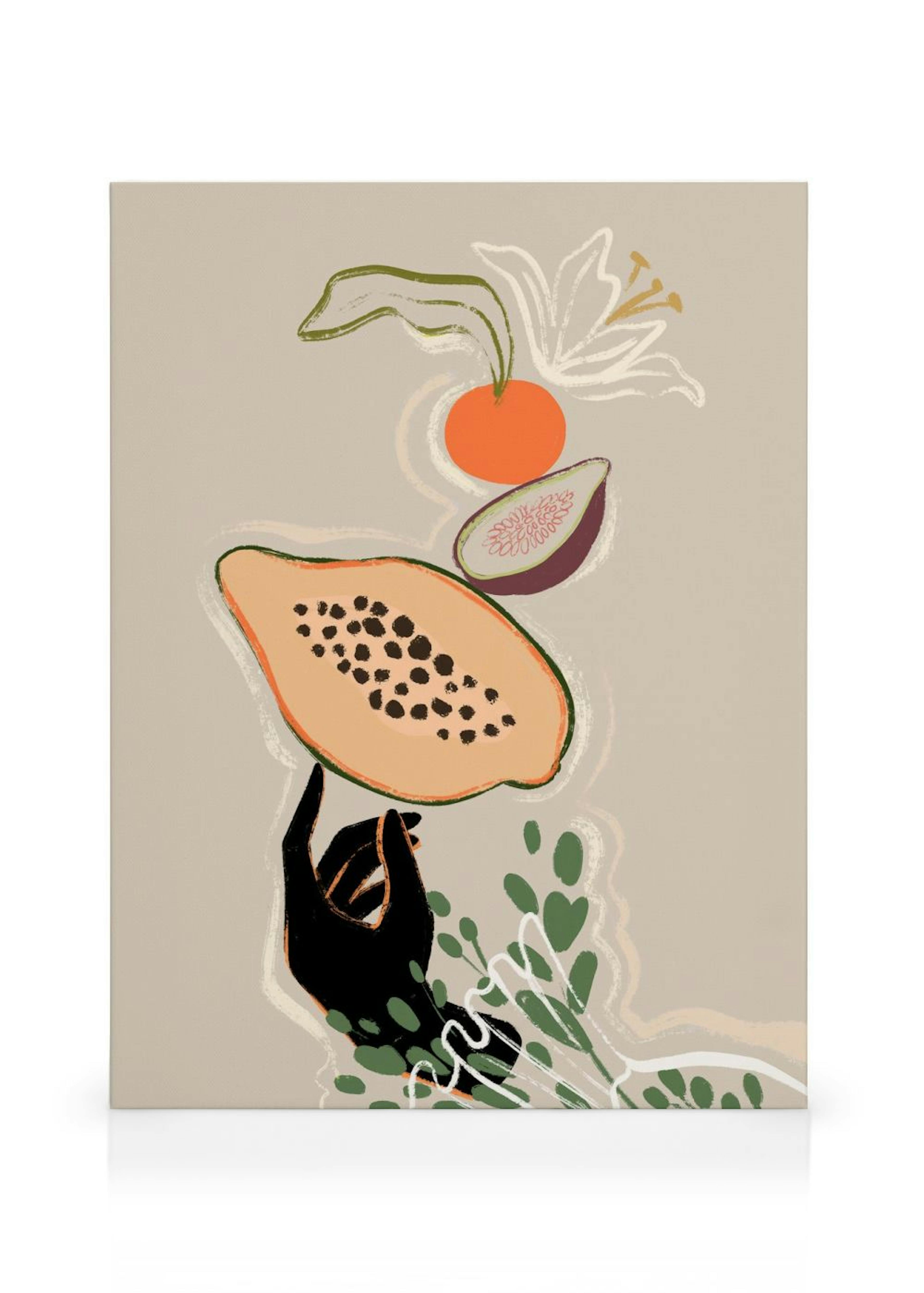 Arty Guava - Lay Hoon - Balancing Fruits Toile
